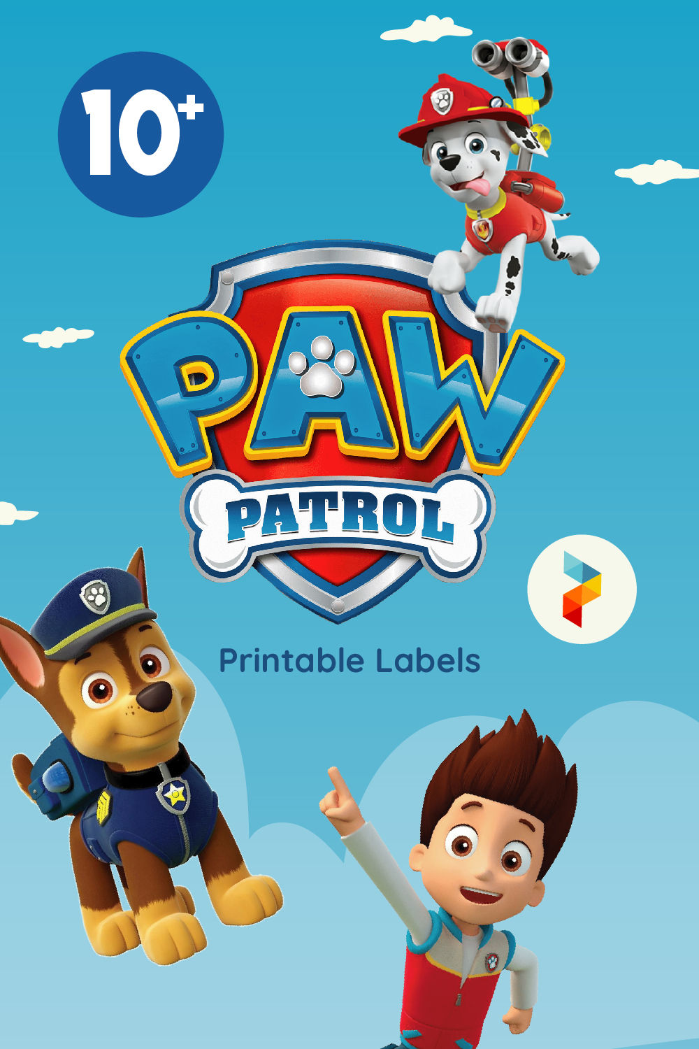 PAW Patrol Labels