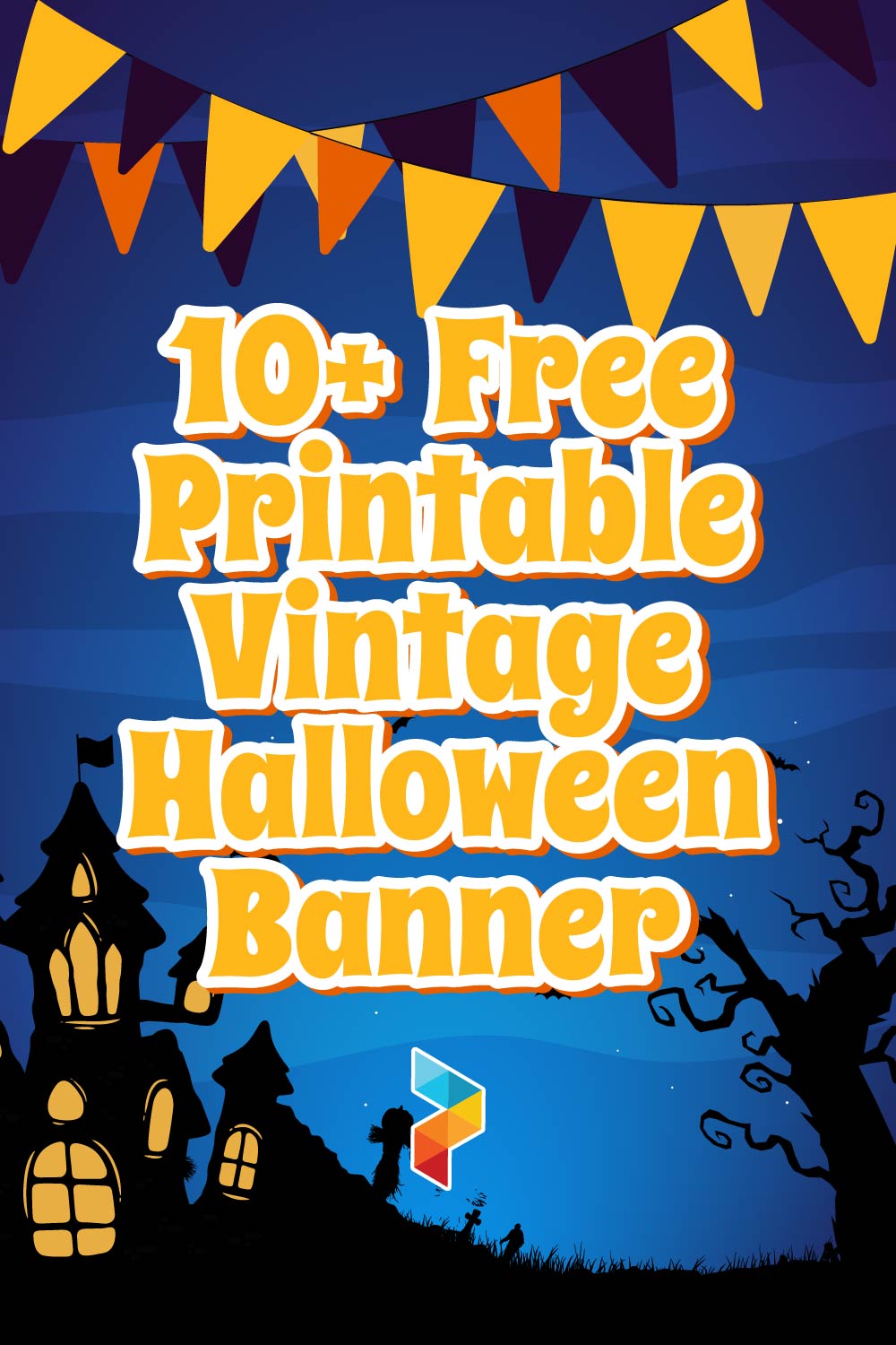 Vintage Halloween Banner