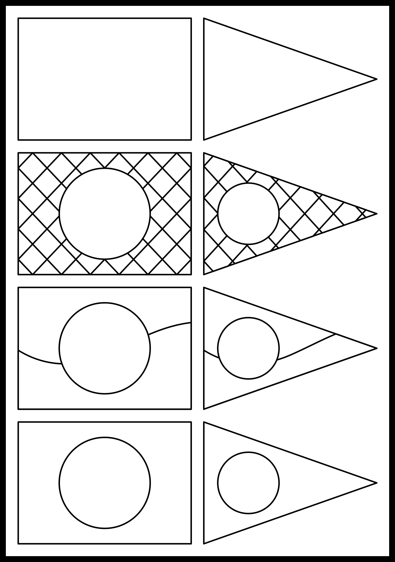 Printable Blank Golf Flag Outline