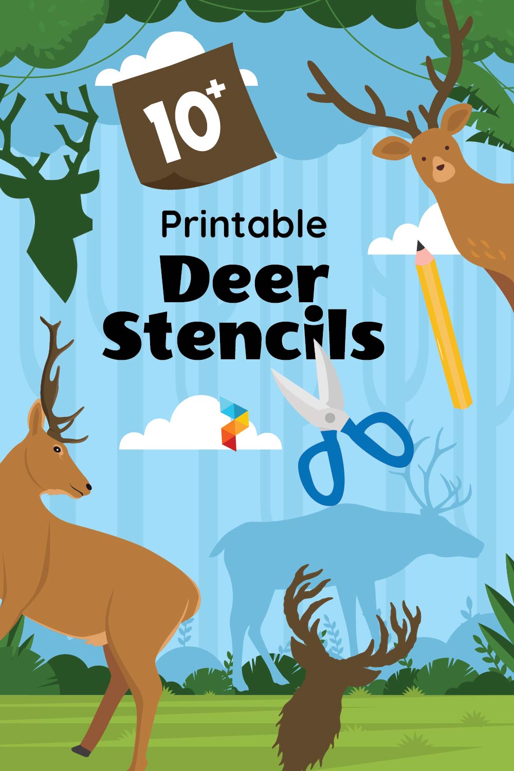 Deer Stencils