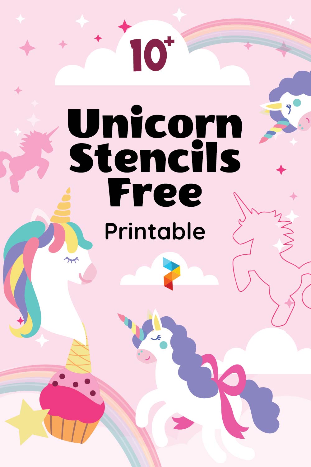 Unicorn Stencils