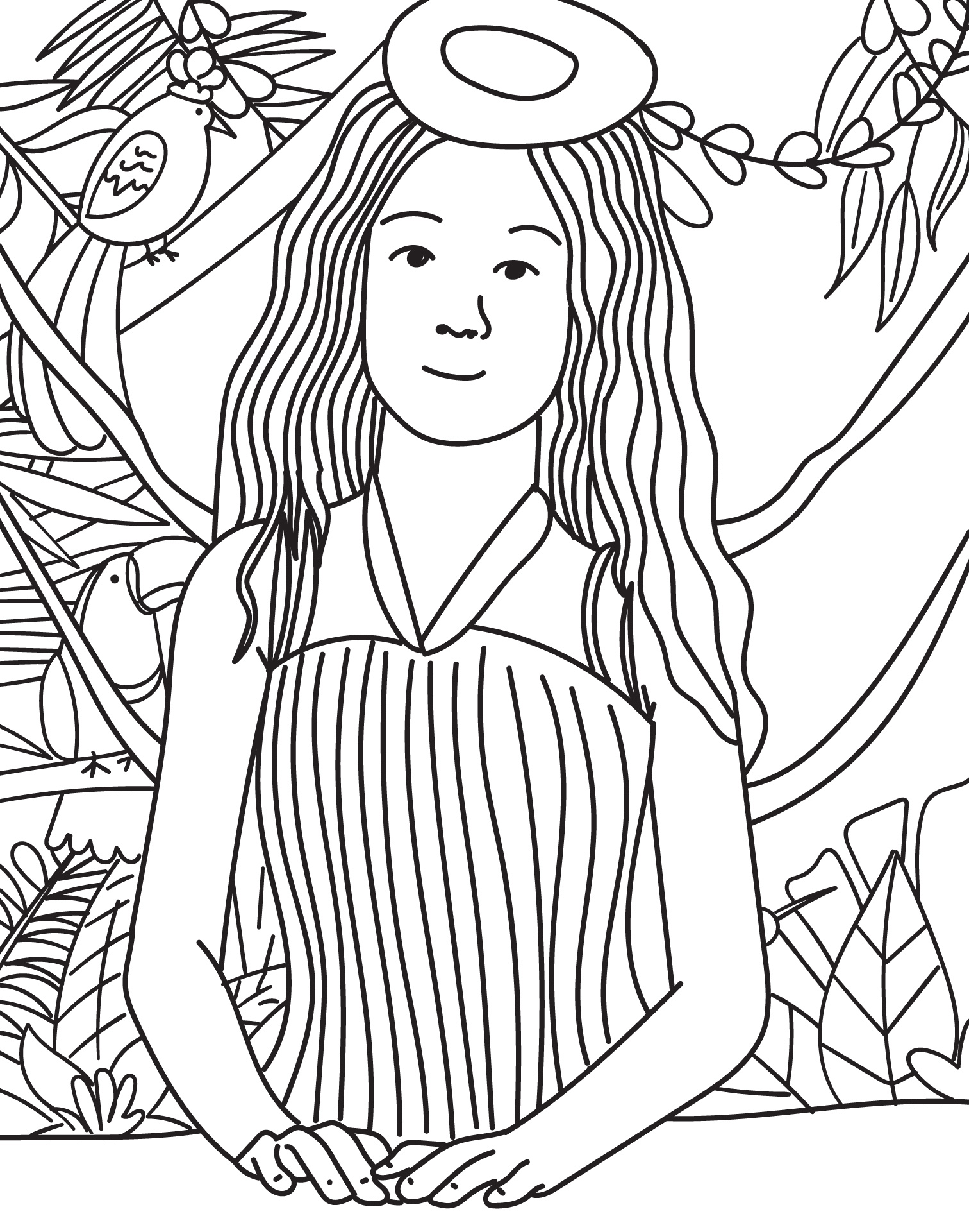 Angel Coloring Pages for Adults