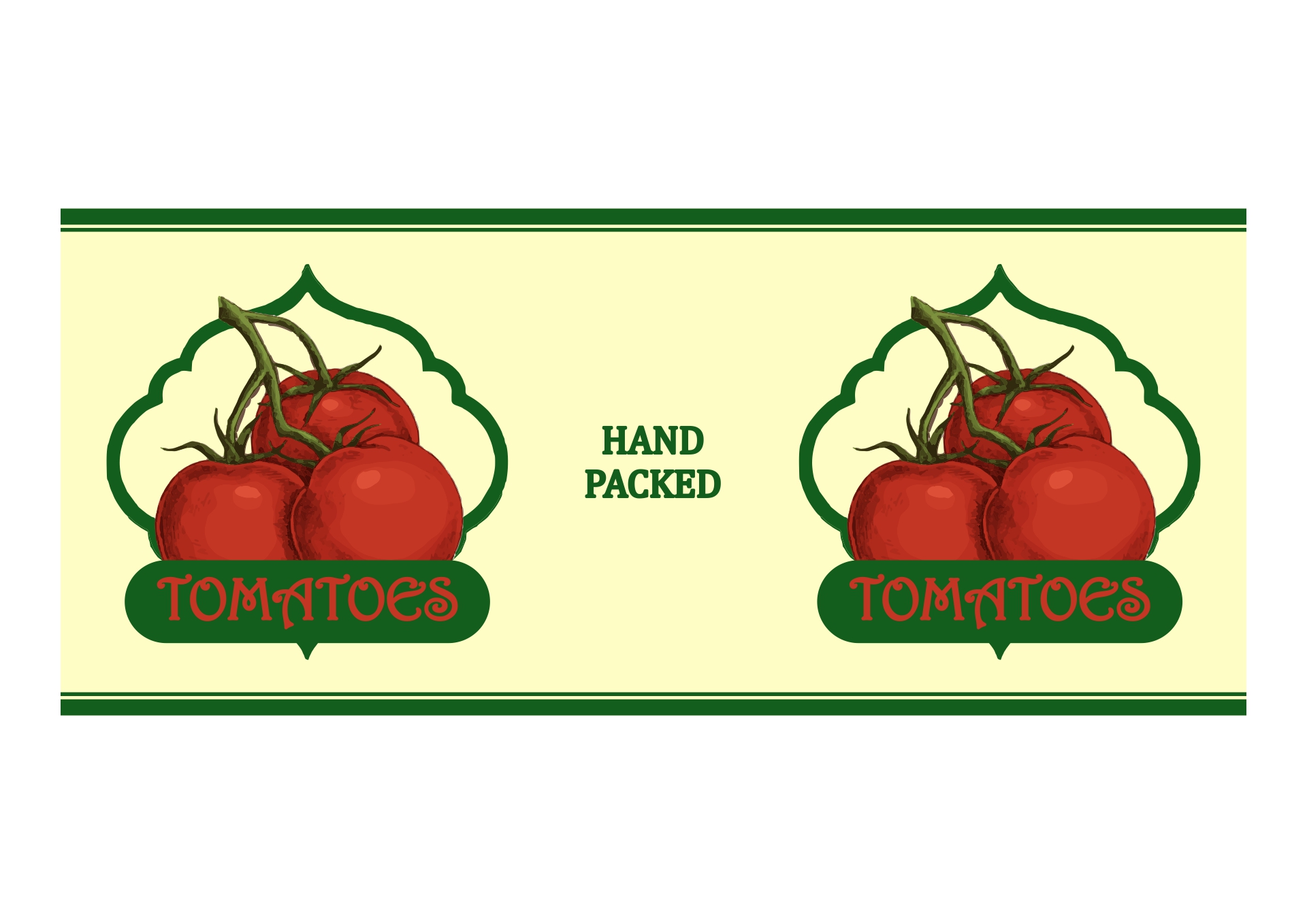 Antique Vegetable Can Labels Printable