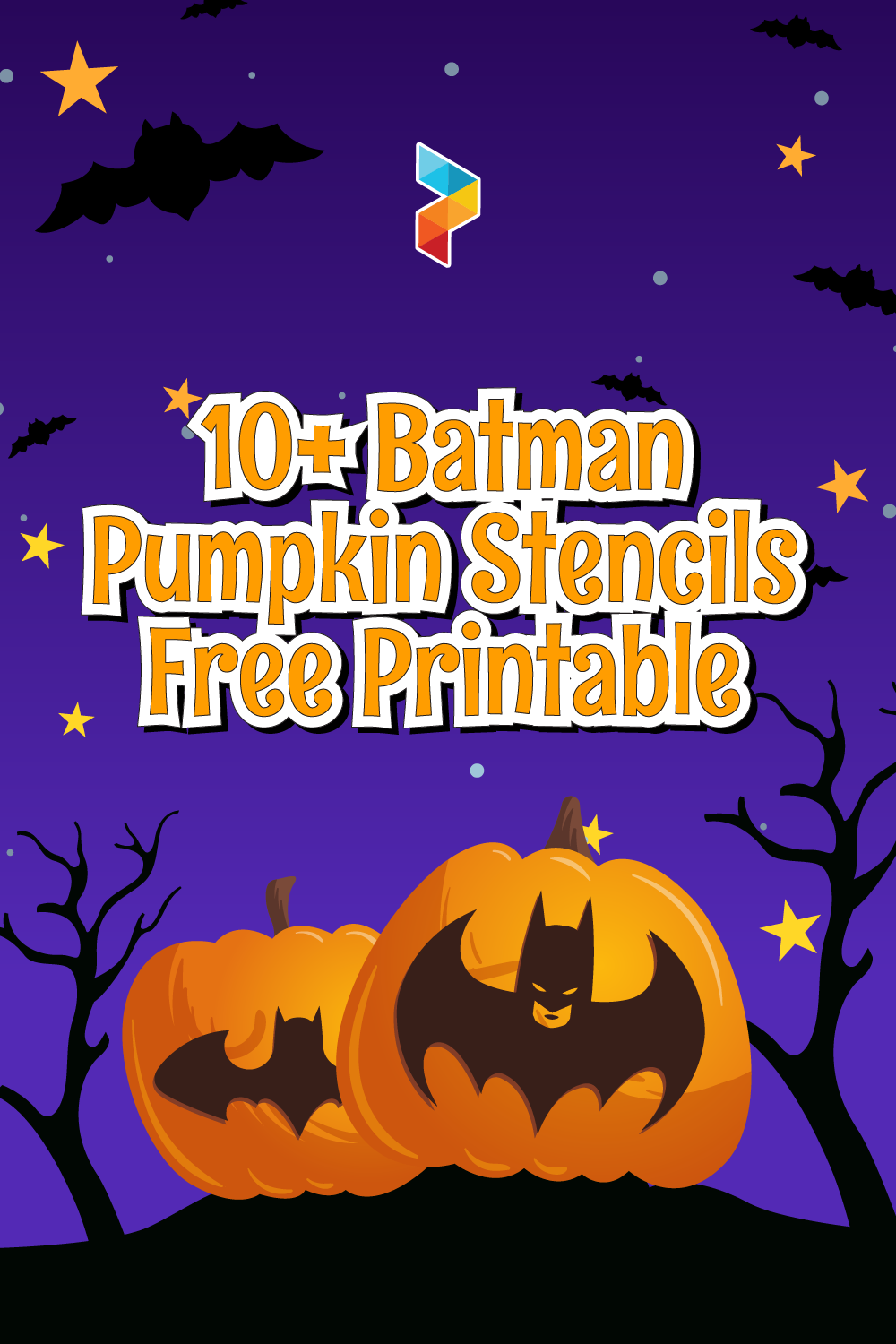 Batman Pumpkin Stencils