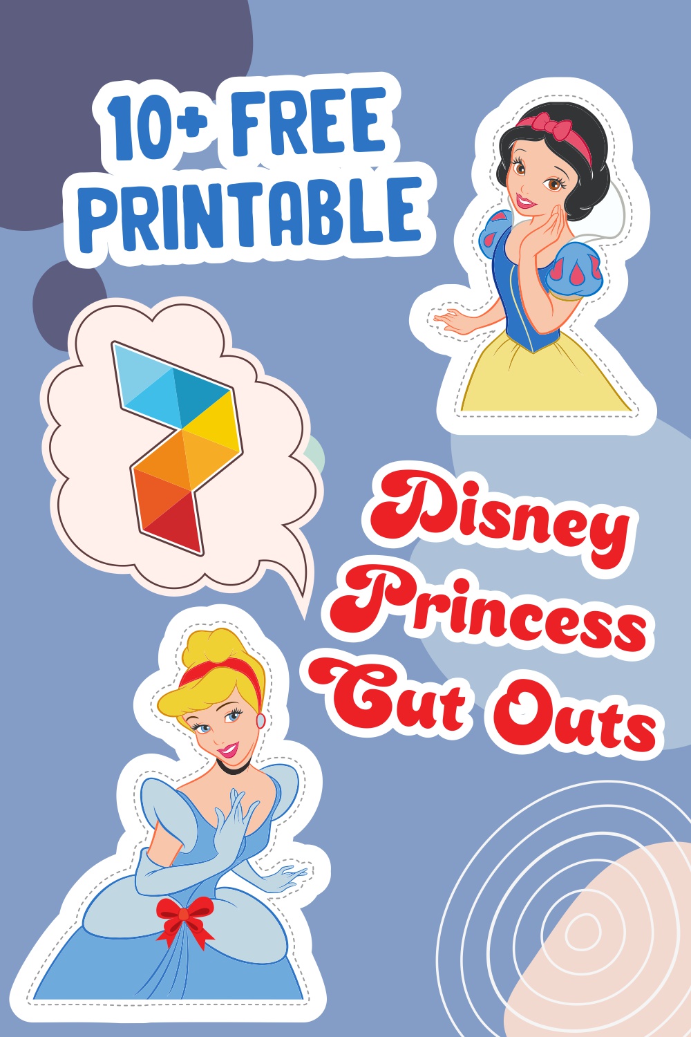 Disney Princess  Cut Outs