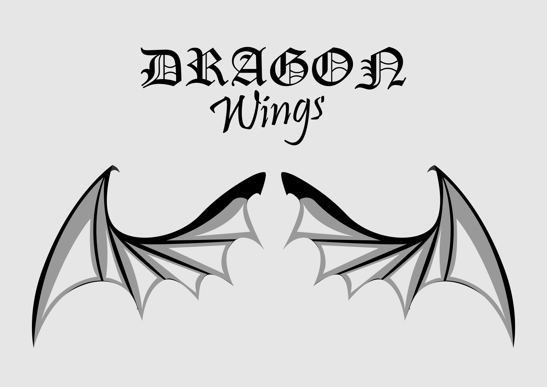 Dragon Wings Poster Prints