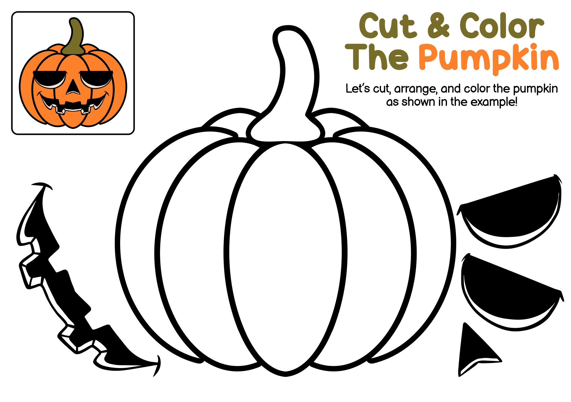 Fall Pumpkin Crafts for Kids