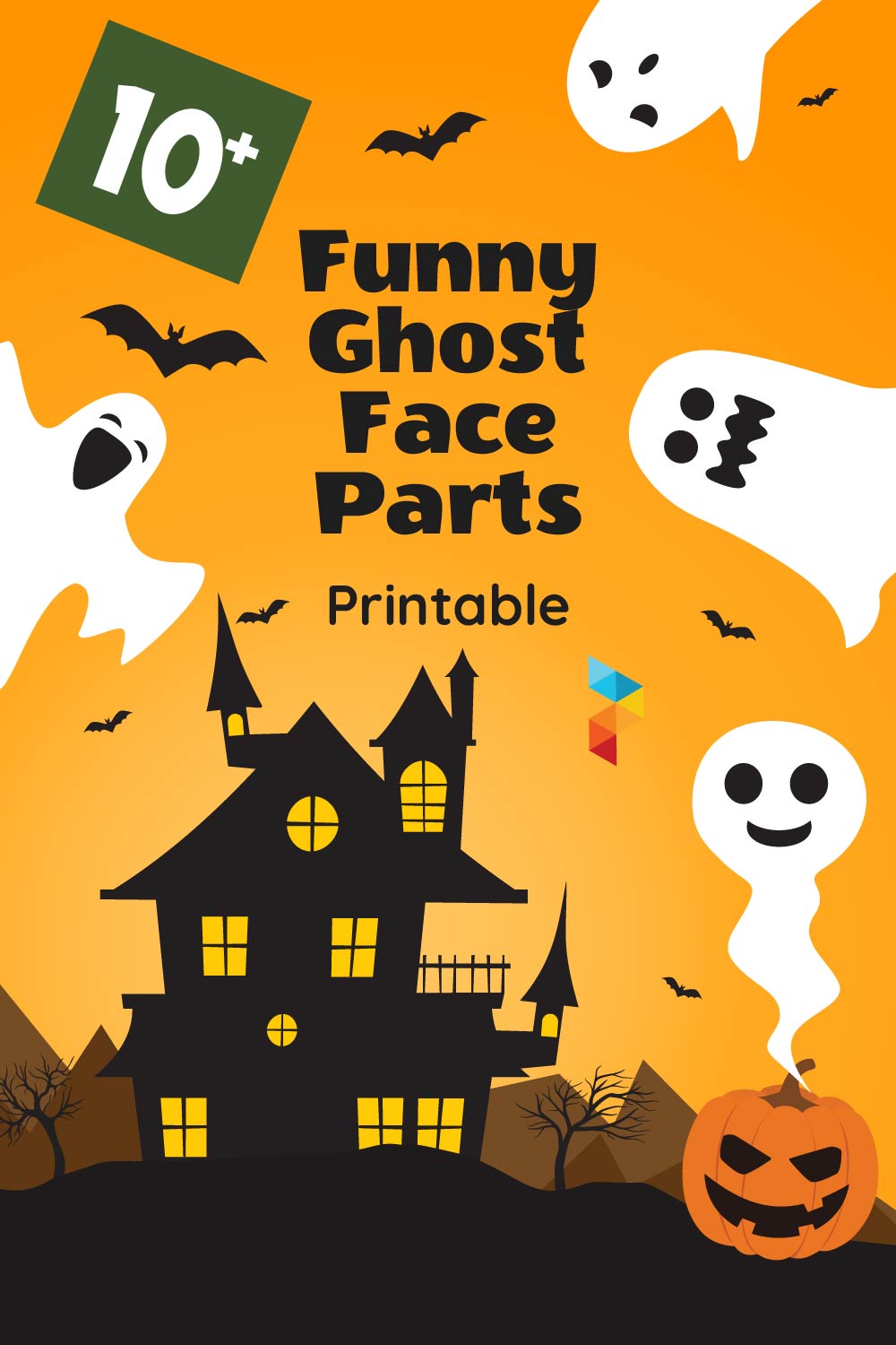 Funny Ghost Face Parts