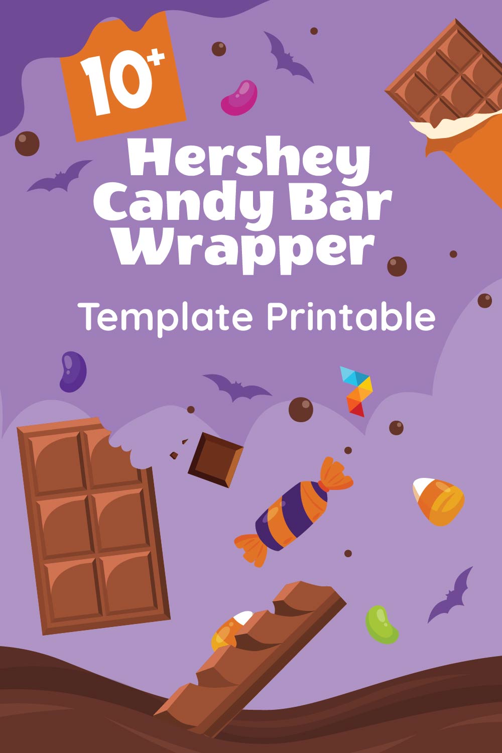 Hershey Candy Bar Wrapper Template