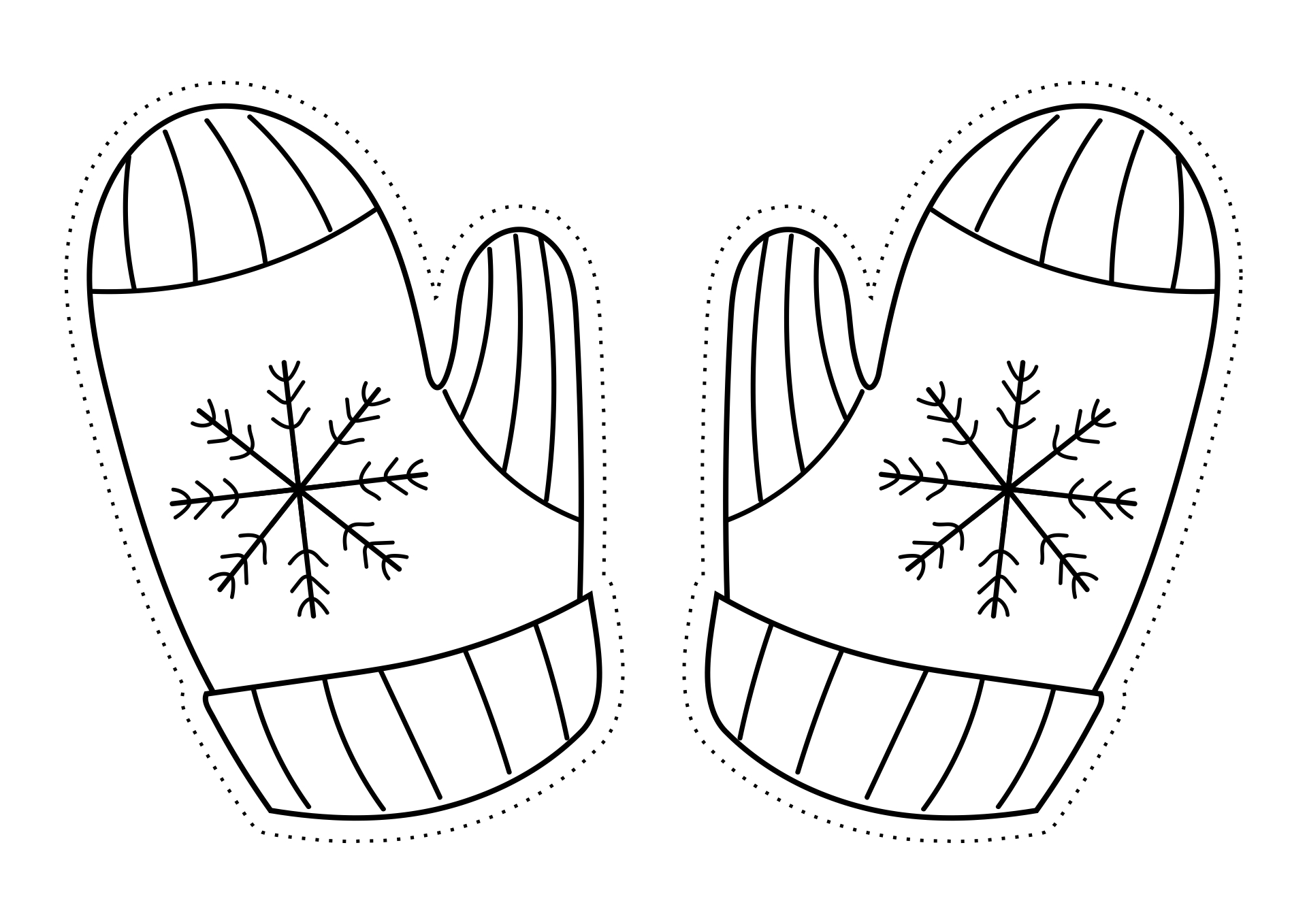 Holiday Mitten Knitting Patterns Printable