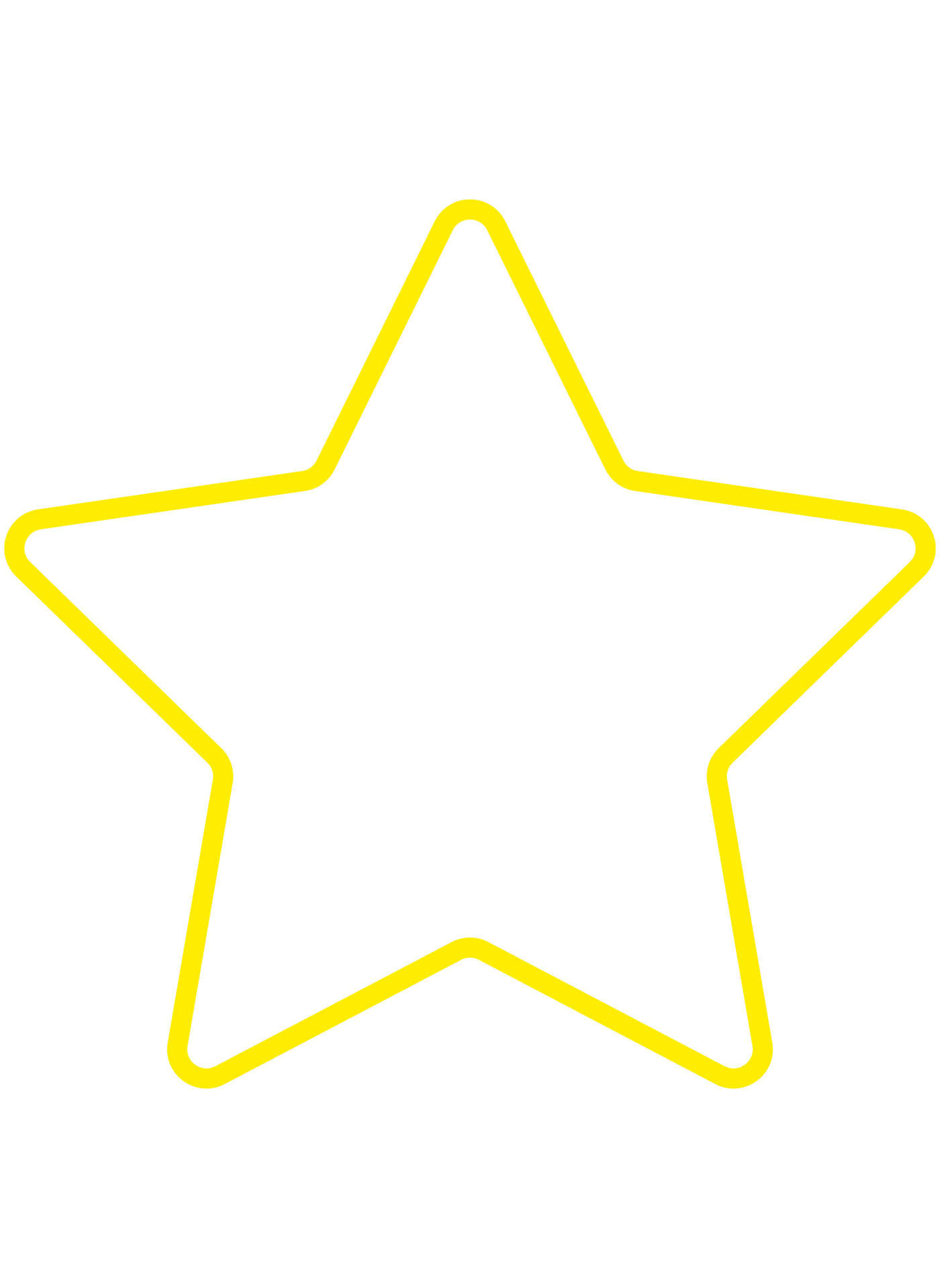 Huge Star Template for Decor