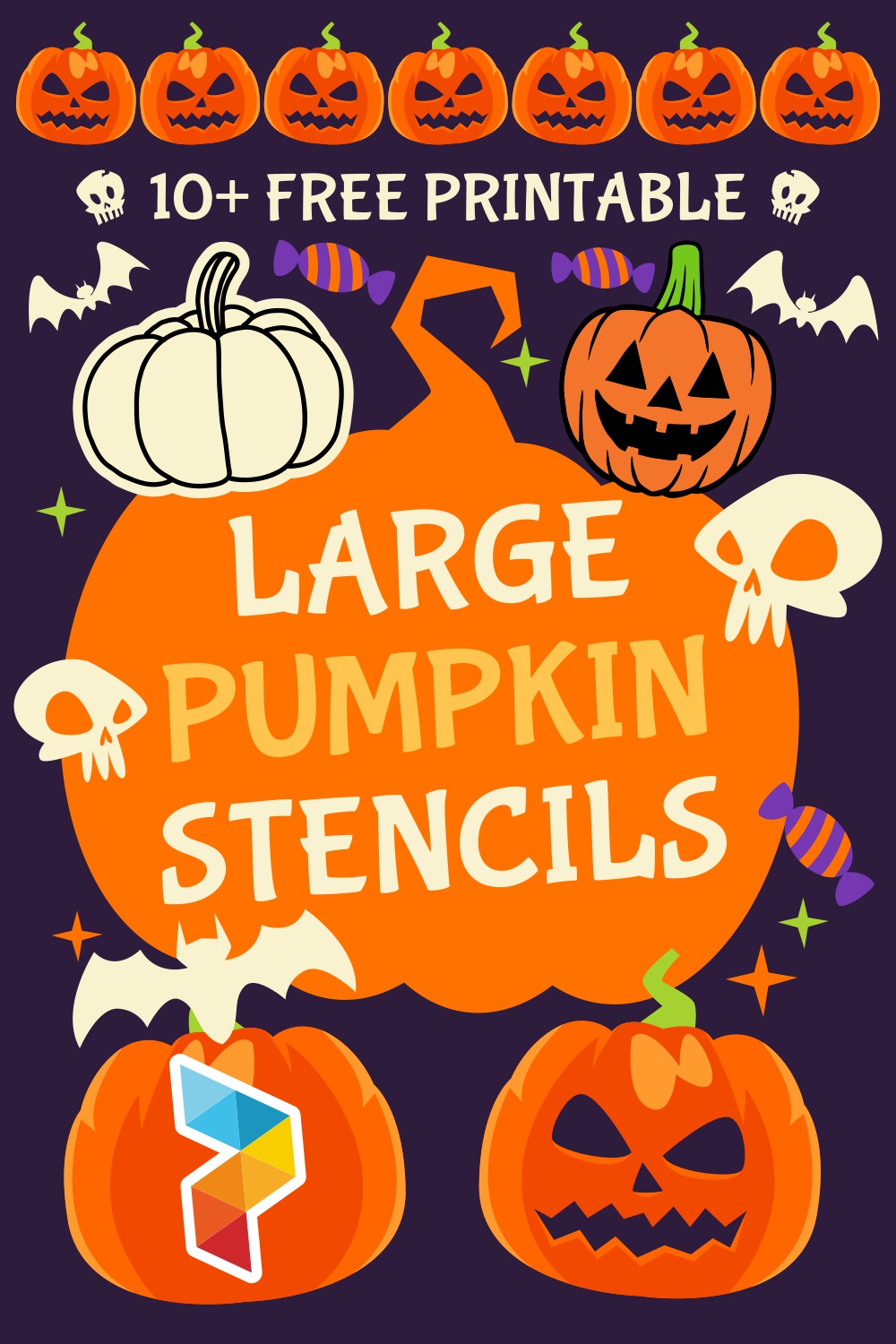 Large  Pumpkin Stencils