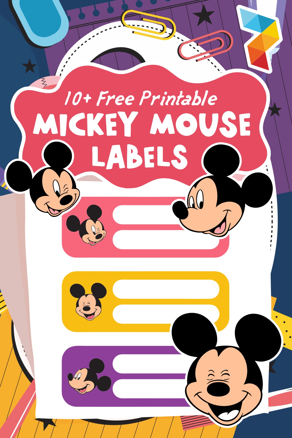 Mickey Mouse  Labels