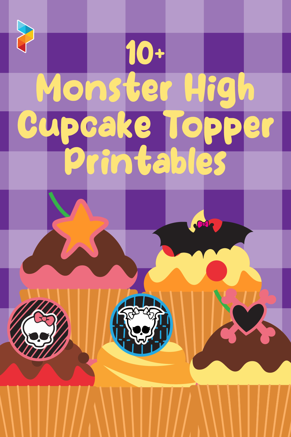 Monster High Cupcake Topper