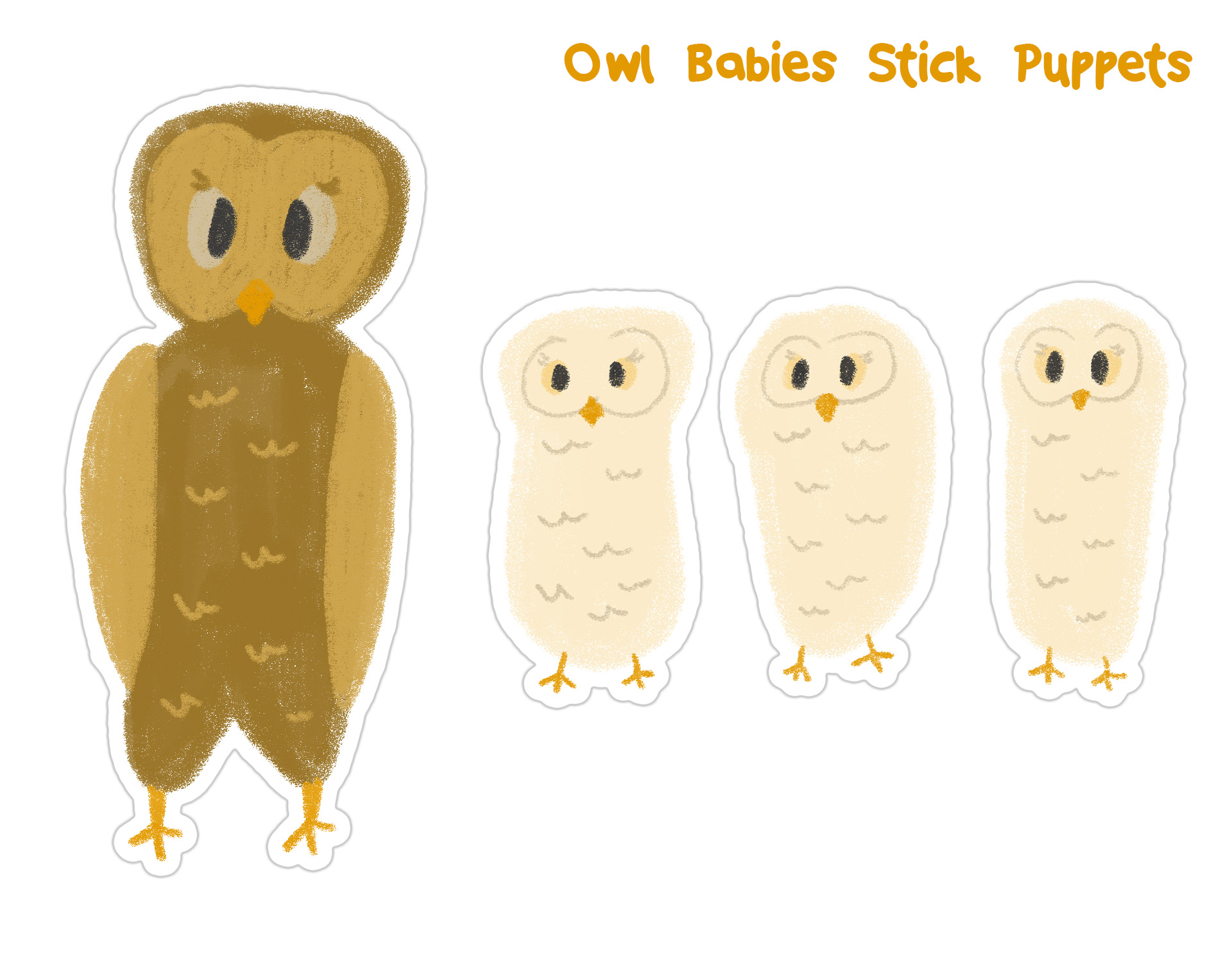 Owl Babies Preschool Activity Packs