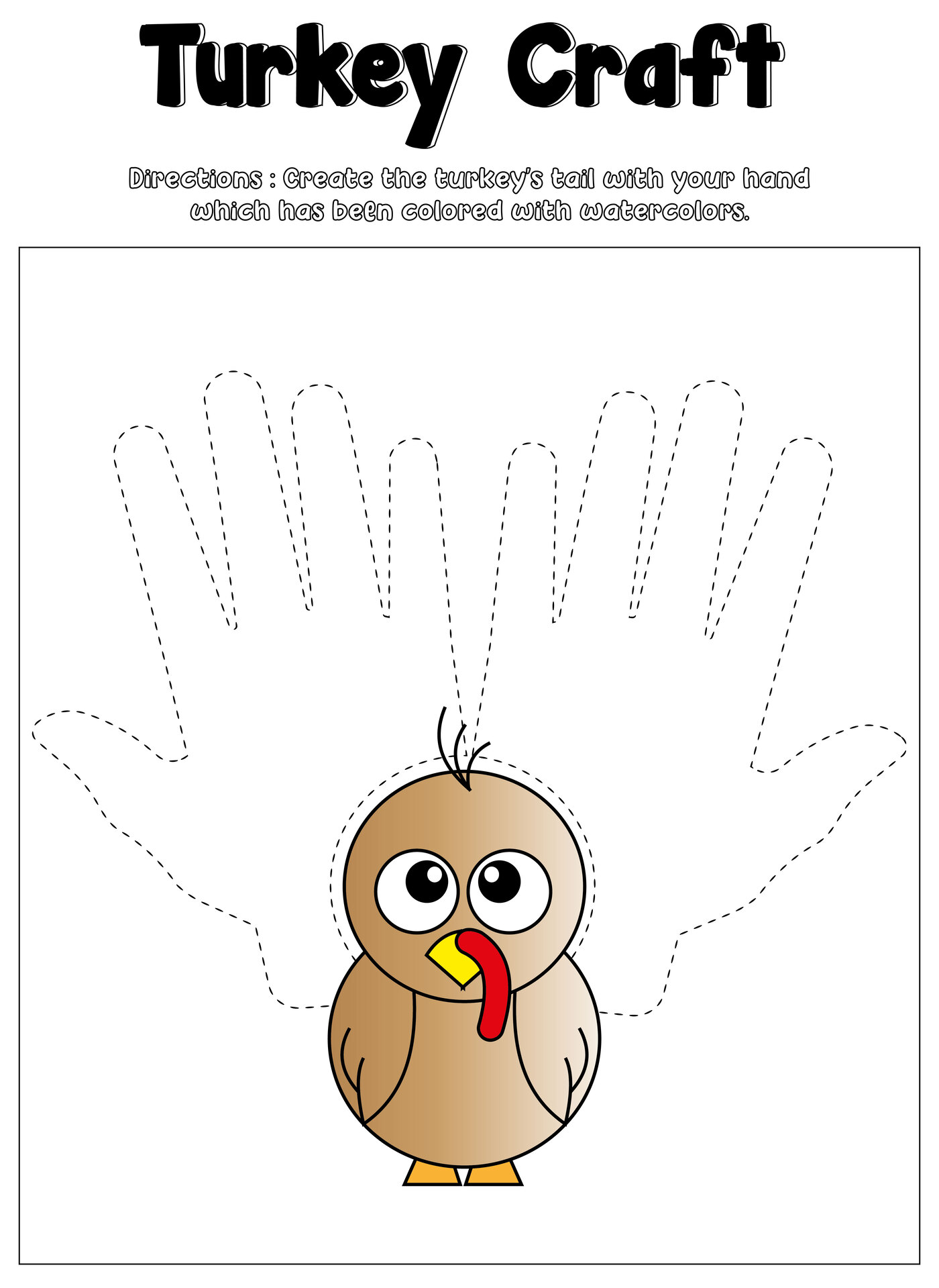 Printable Thanksgiving Crafts for Preschoolers