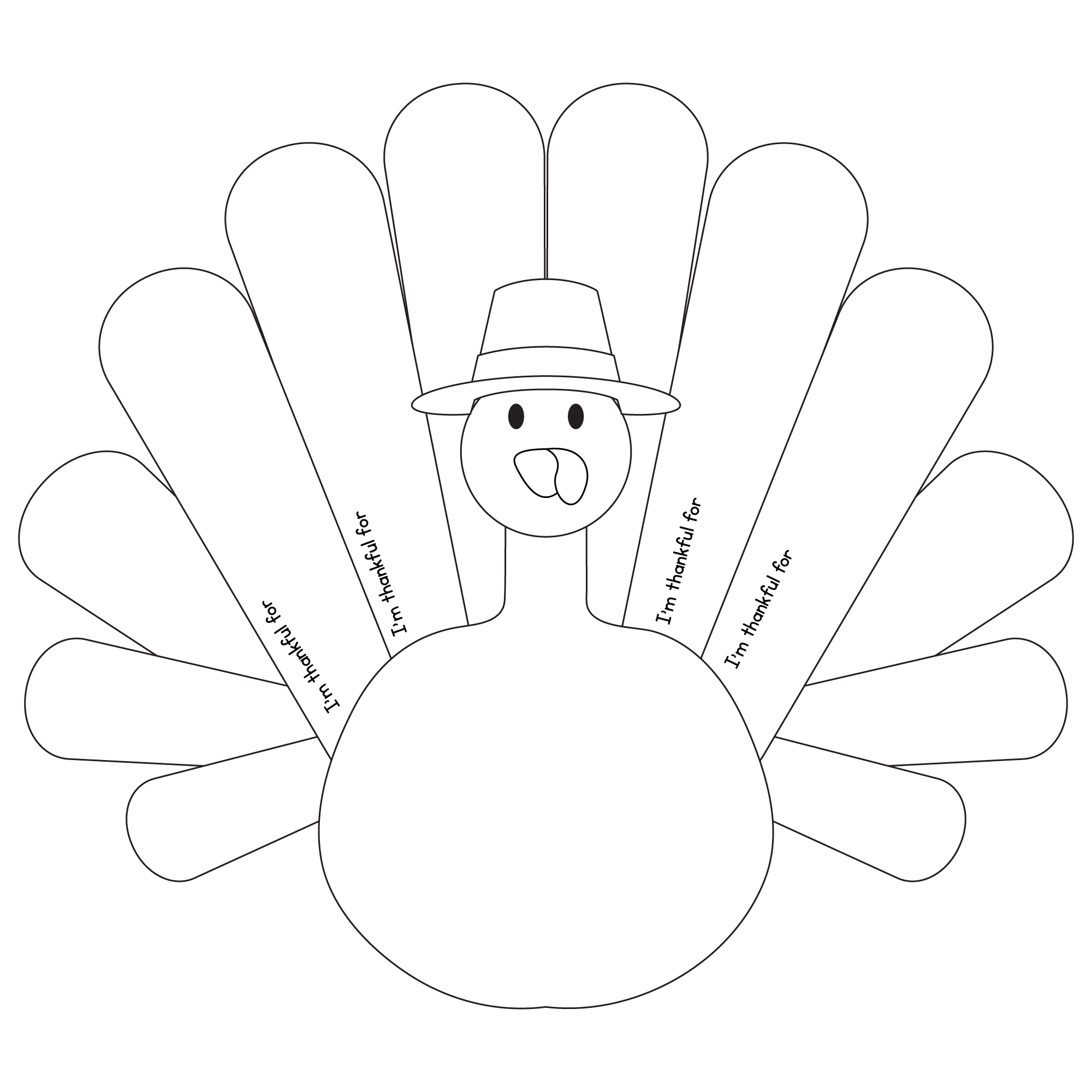 Printable Thanksgiving Story Crafts for Preschoolers