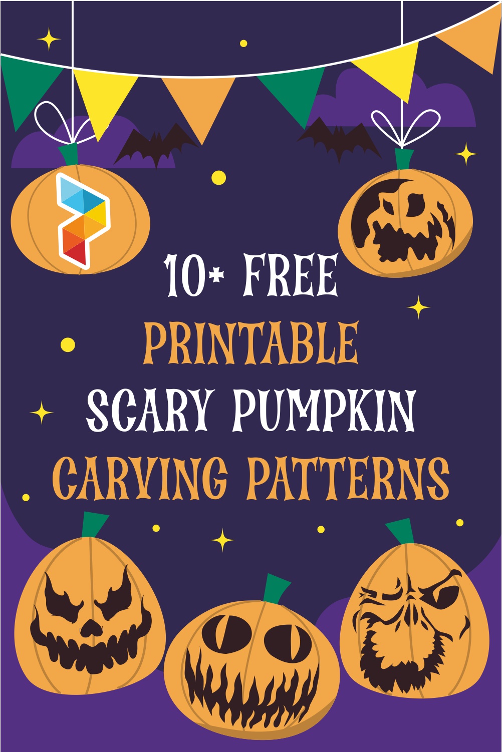 Printable Scary Pumpkin Carving Patterns