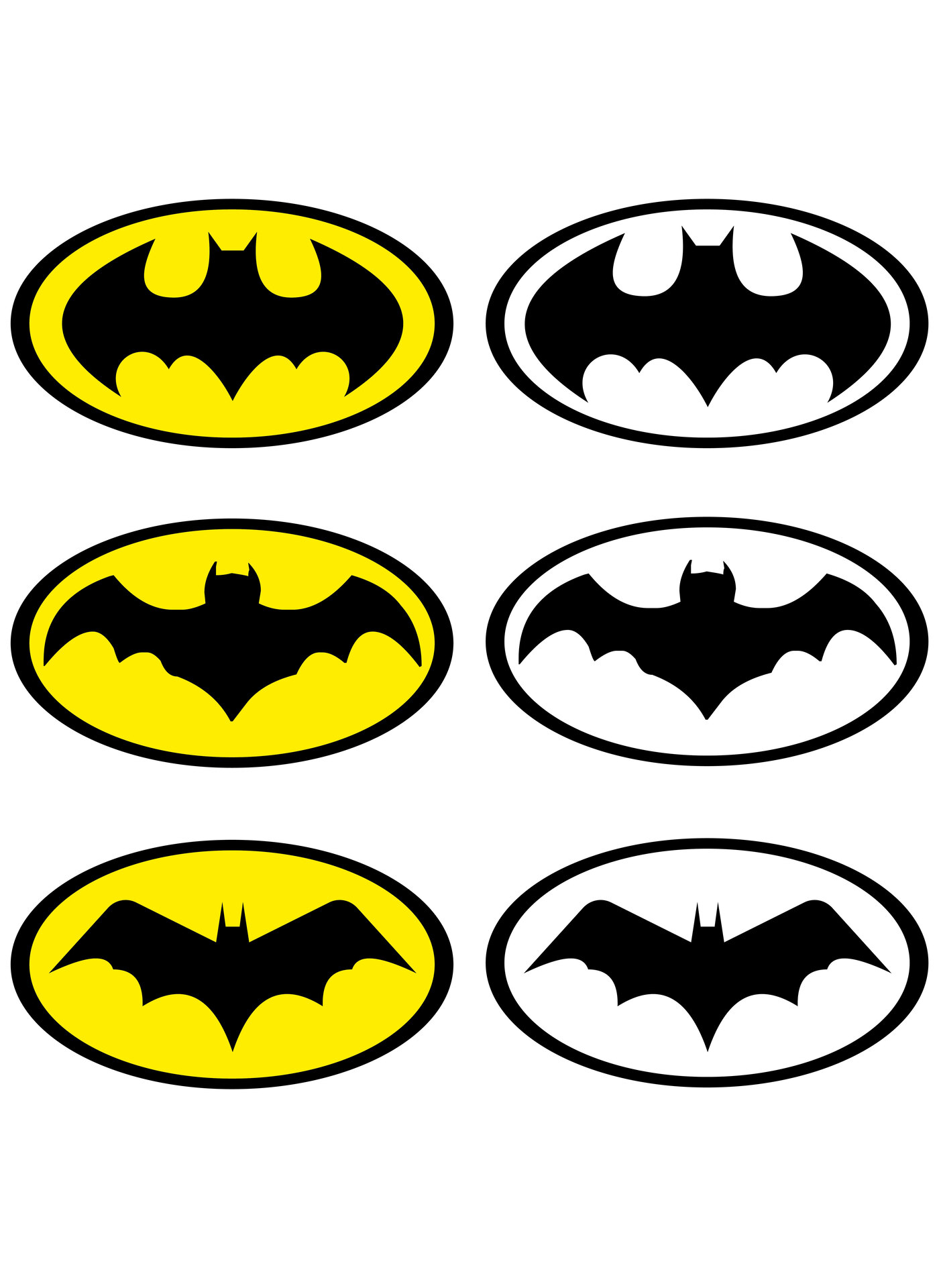 Small Batman Badge for Kids Projects