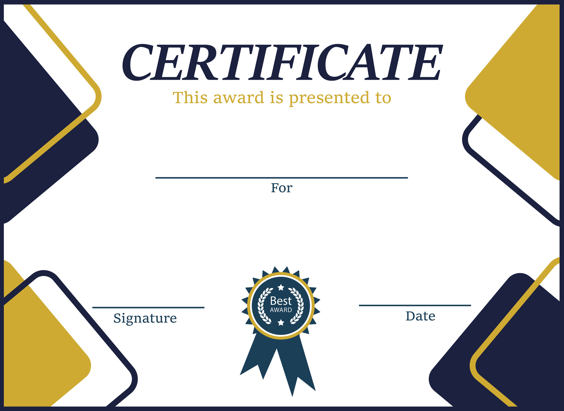 Superior Boss Performance Certificate Printable