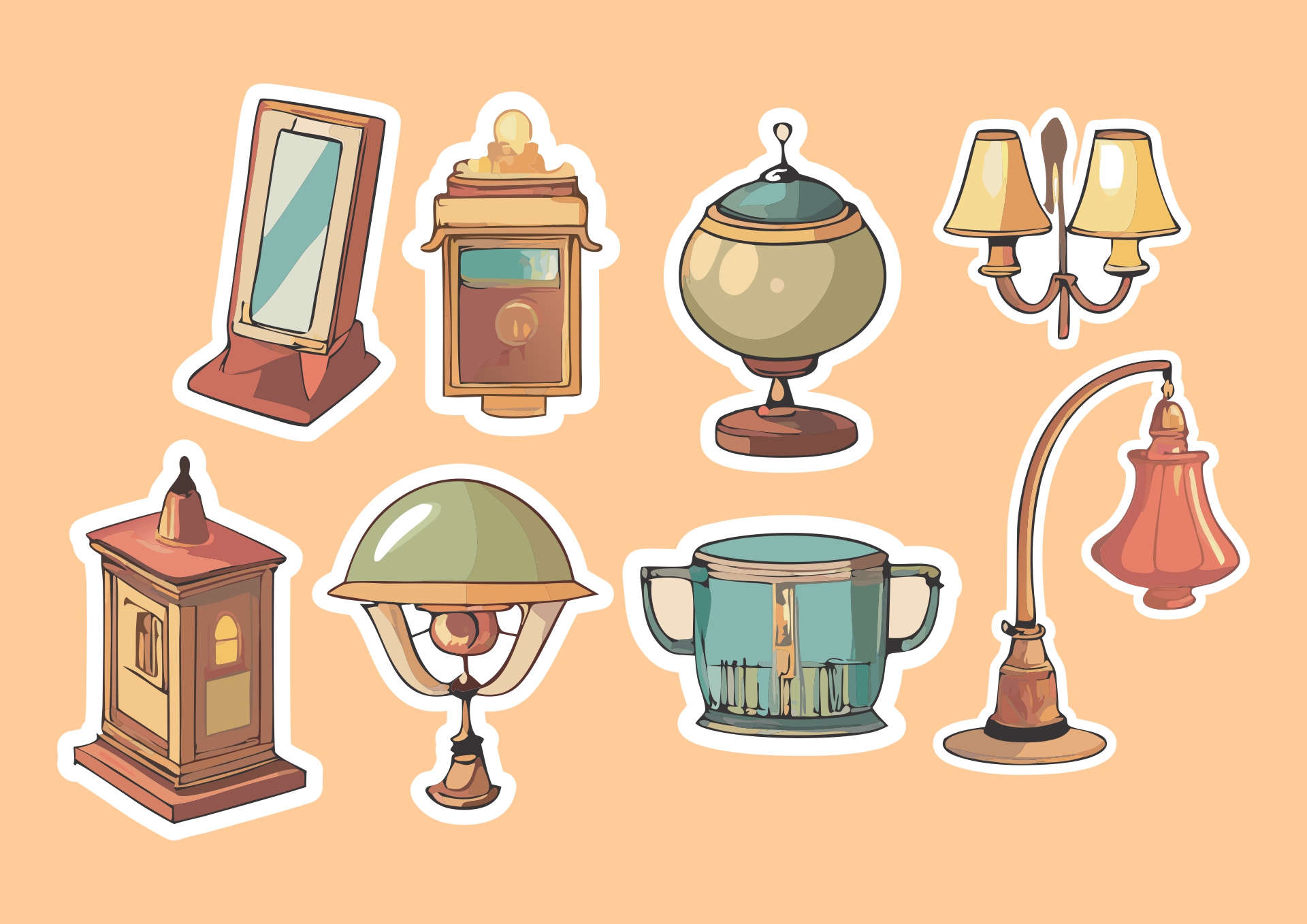 Victorian Dollhouse Printable Decor