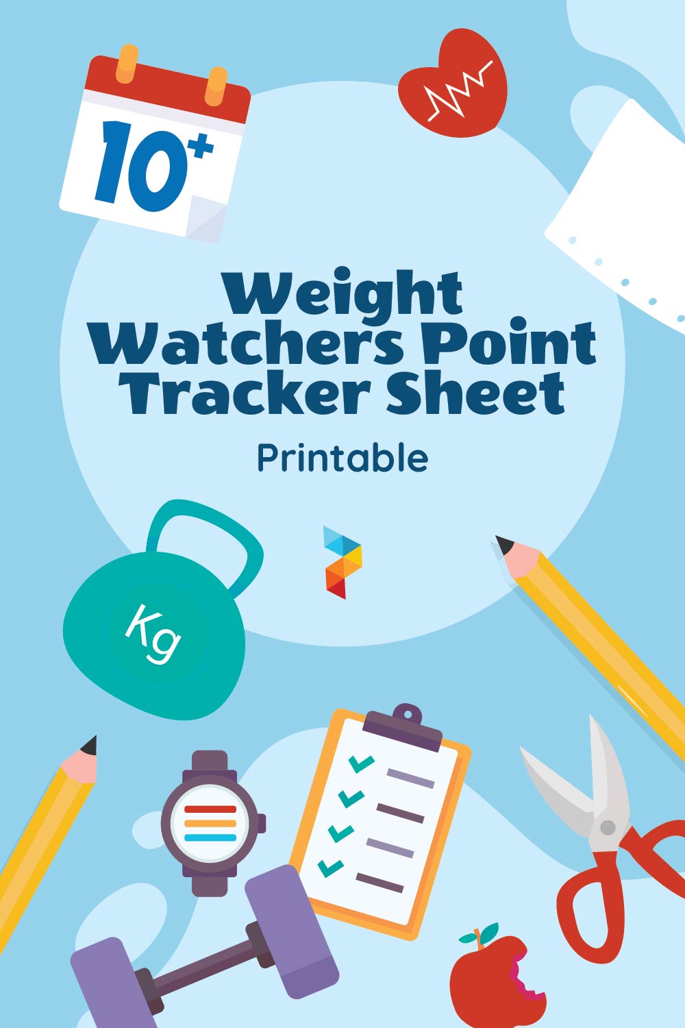 Weight Watchers Point Tracker Sheet