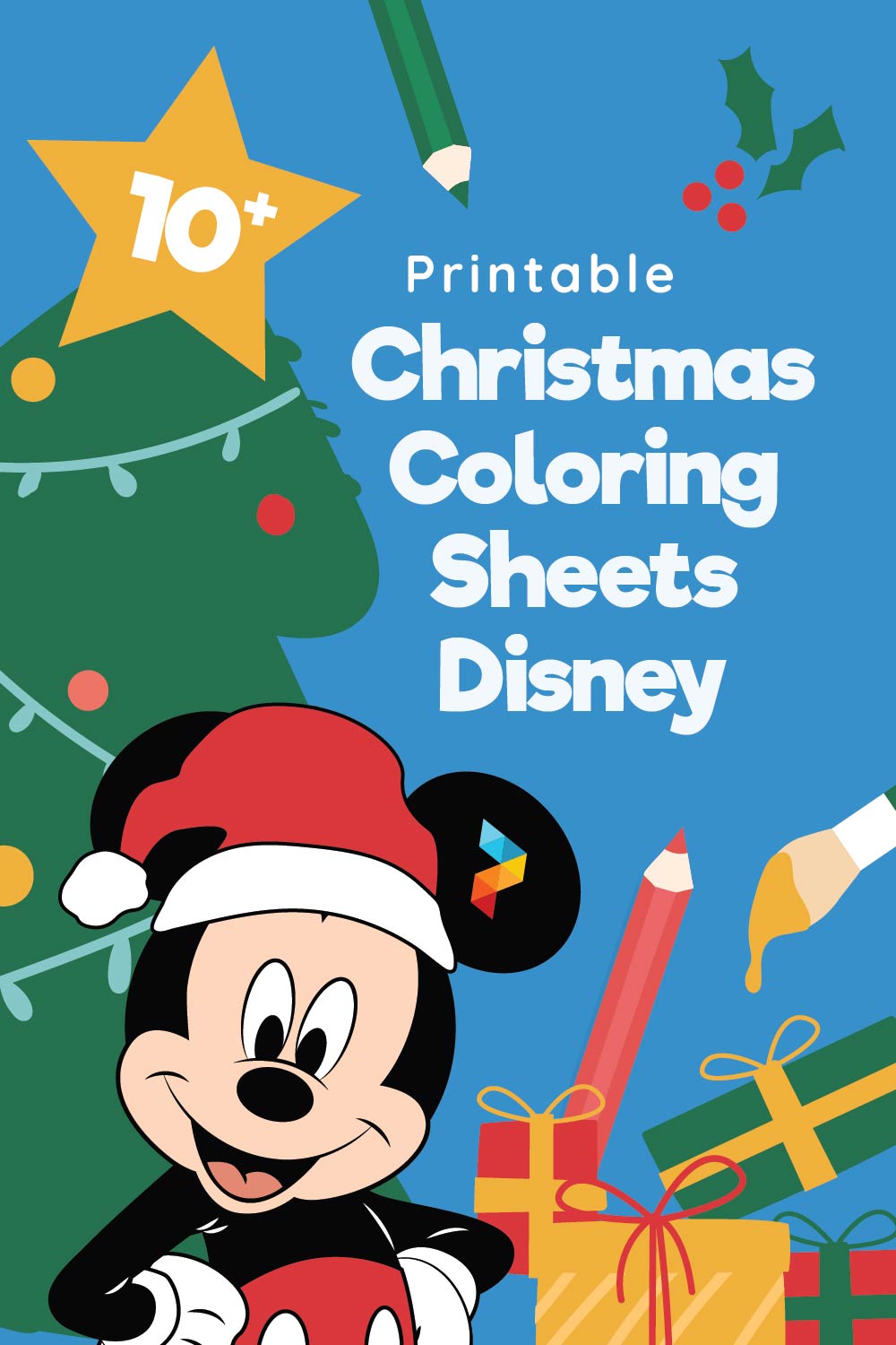 Christmas Coloring Sheets Disney