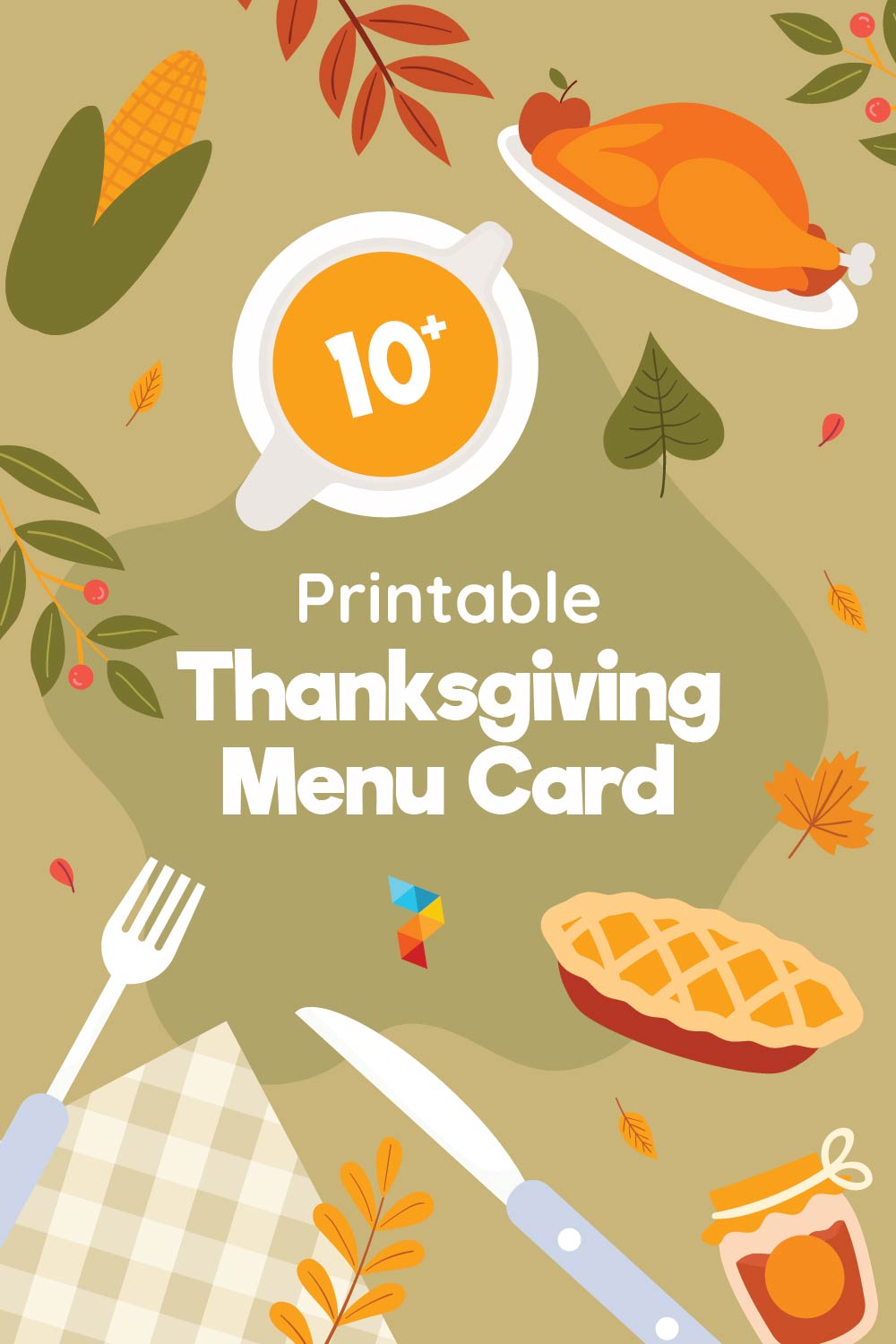 Thanksgiving Menu Card Templates