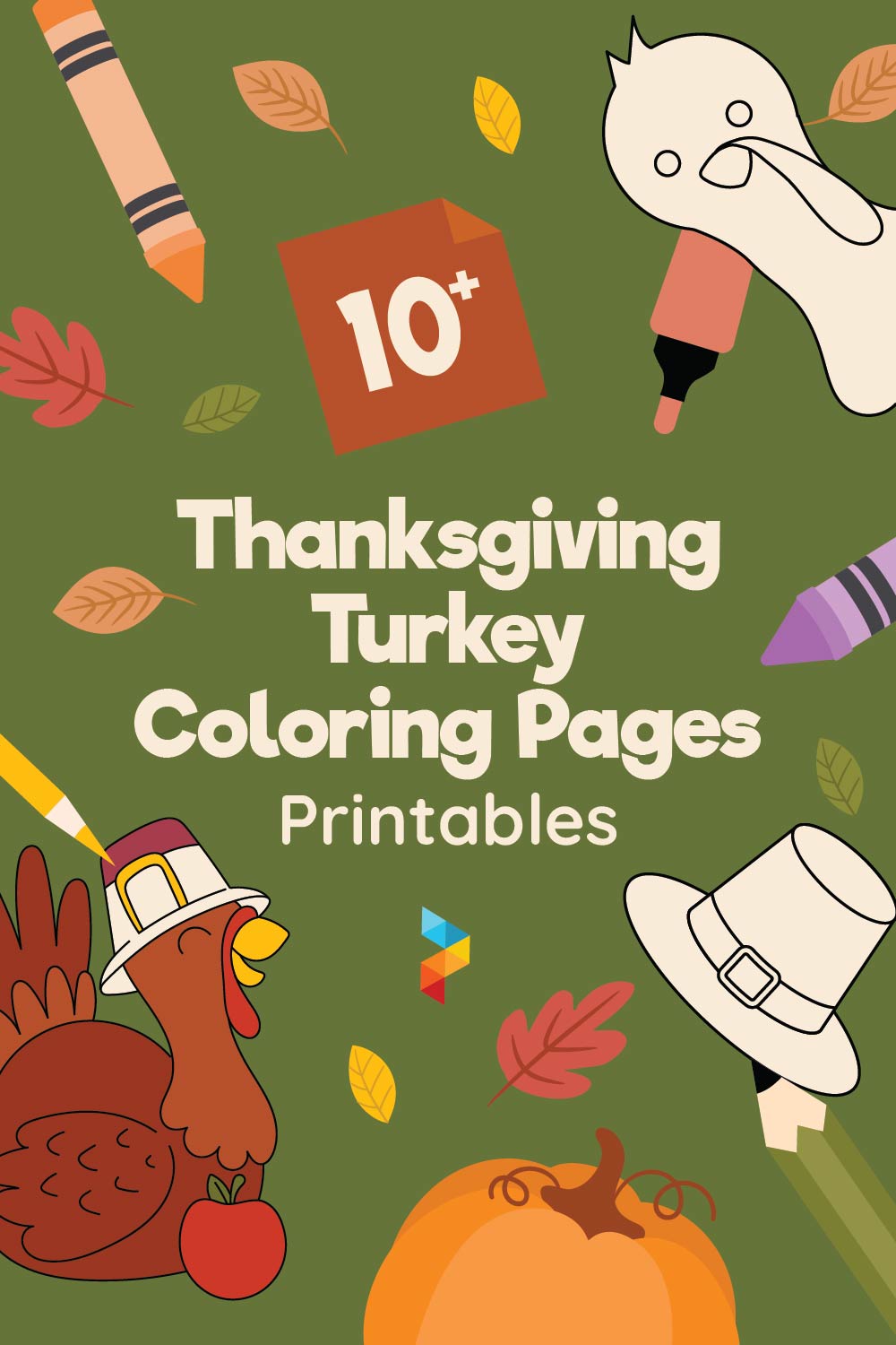 Thanksgiving Turkey Coloring Pages