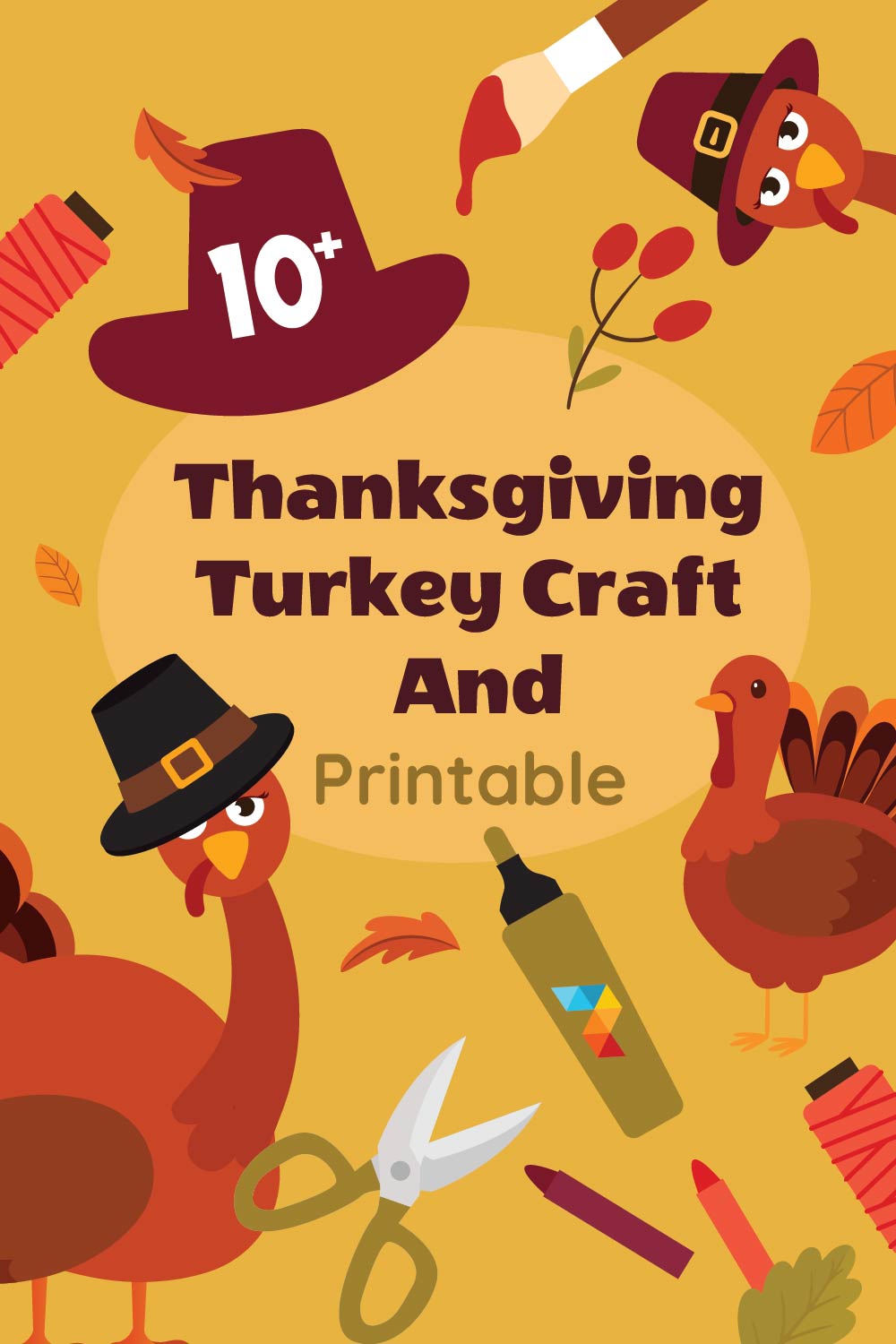 Thanksgiving Turkey Crafts And