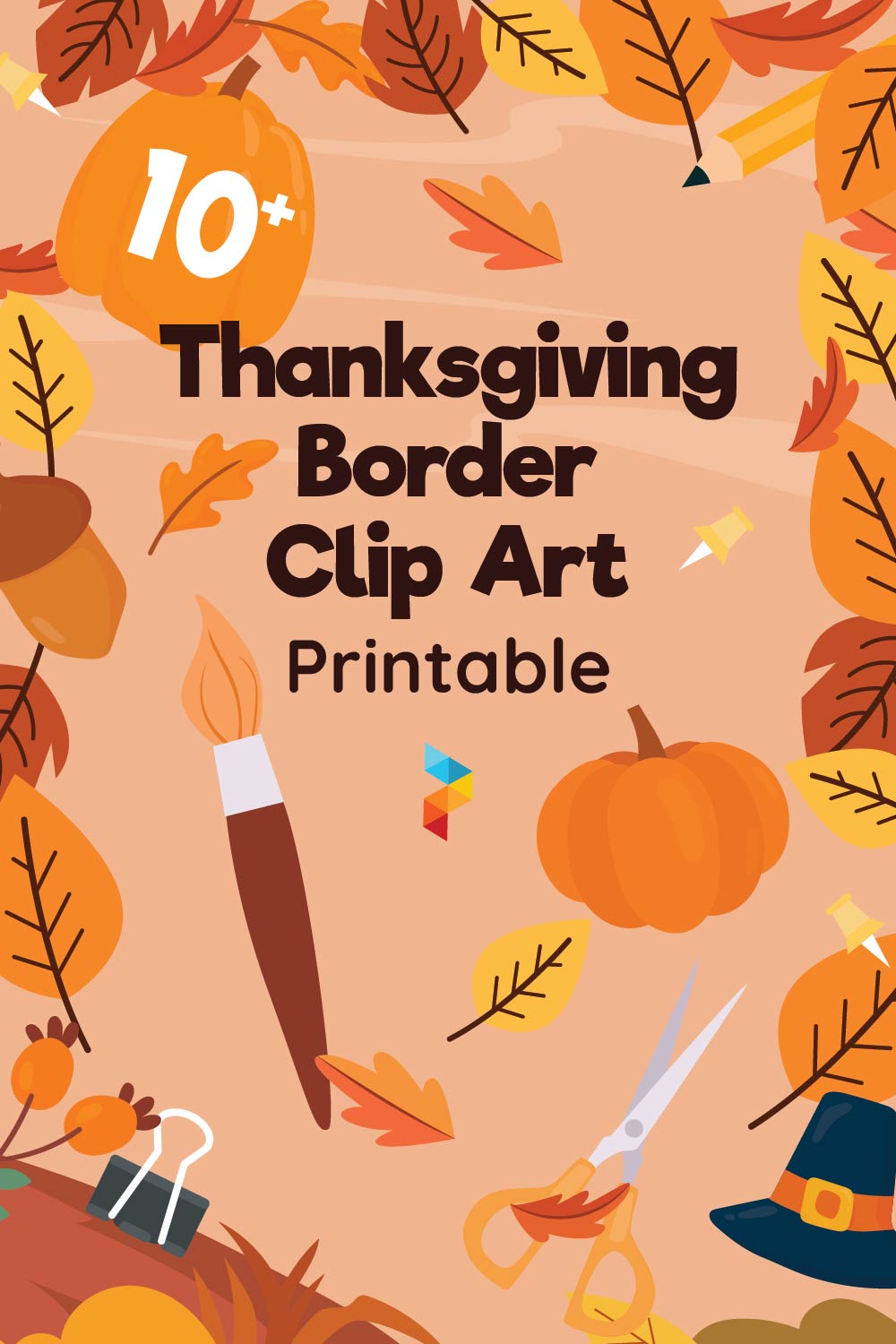 Thanksgiving Border Clip Art