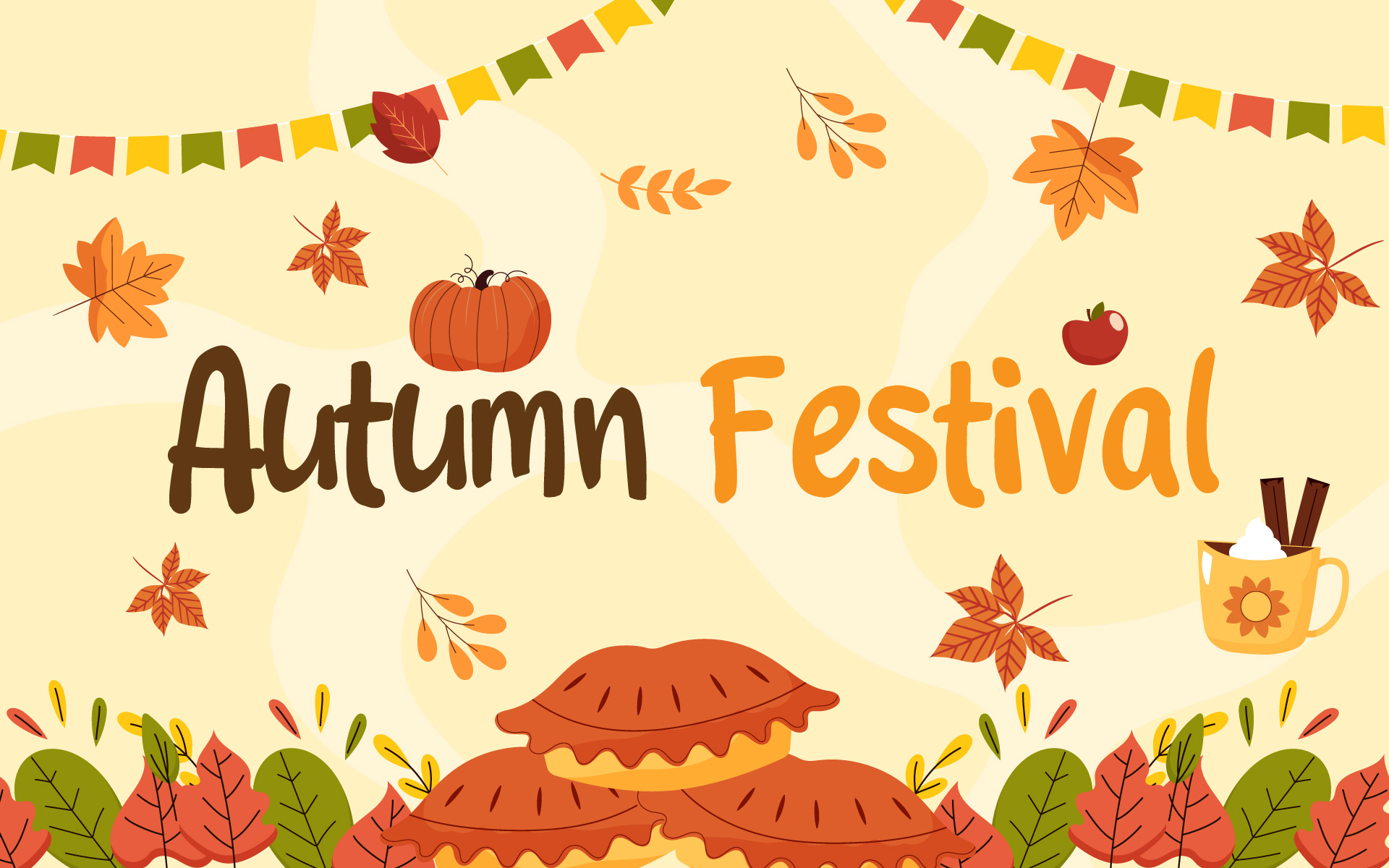 Autumn Festivity Printable Banners