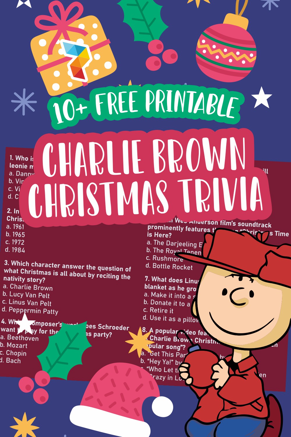 Charlie Brown Christmas Trivia