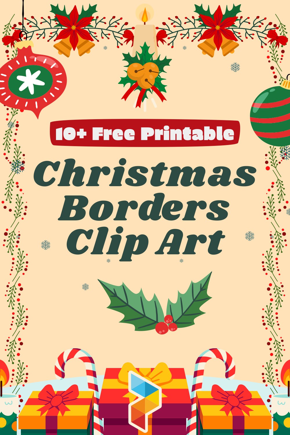 Christmas Borders Clip Art