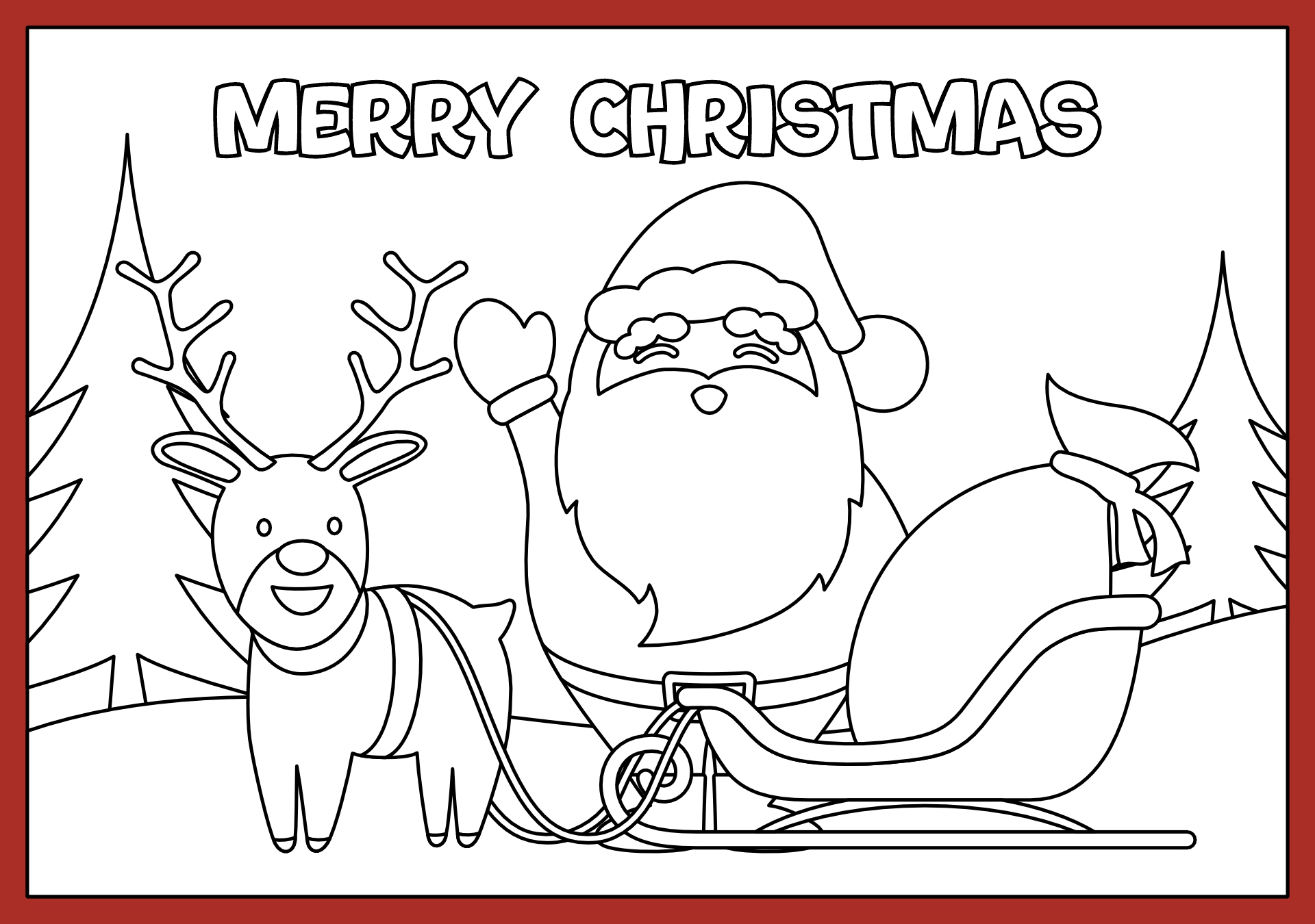 Christmas Coloring Sheets on Pinterest