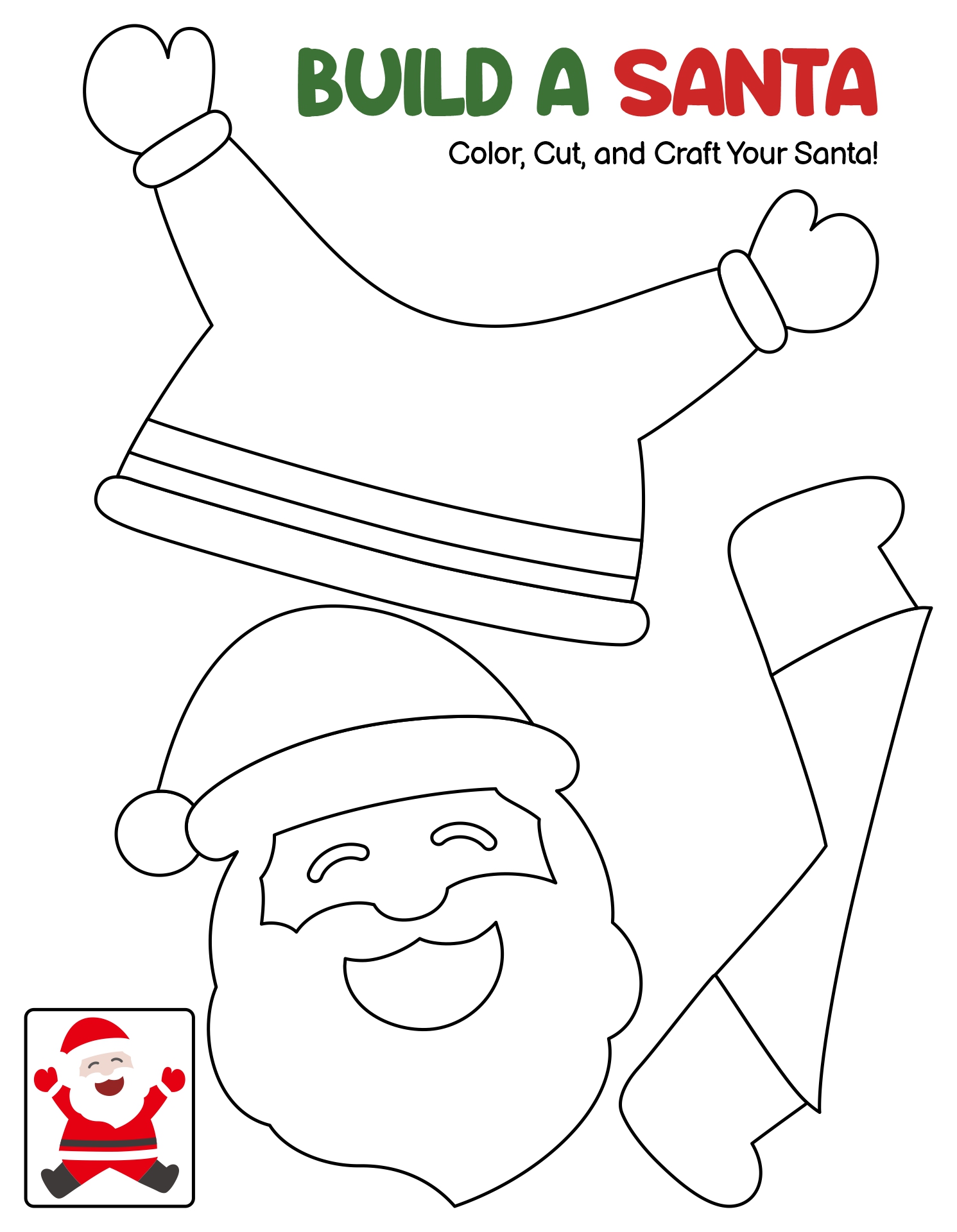 Christmas Craft Activity Printables