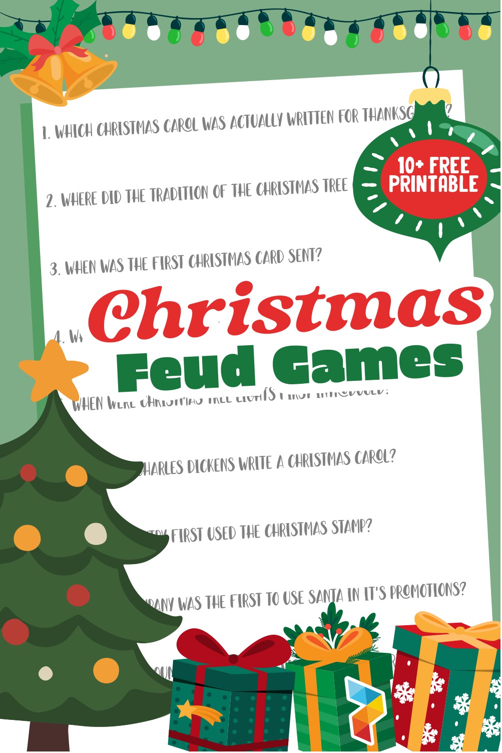 Christmas Feud Games