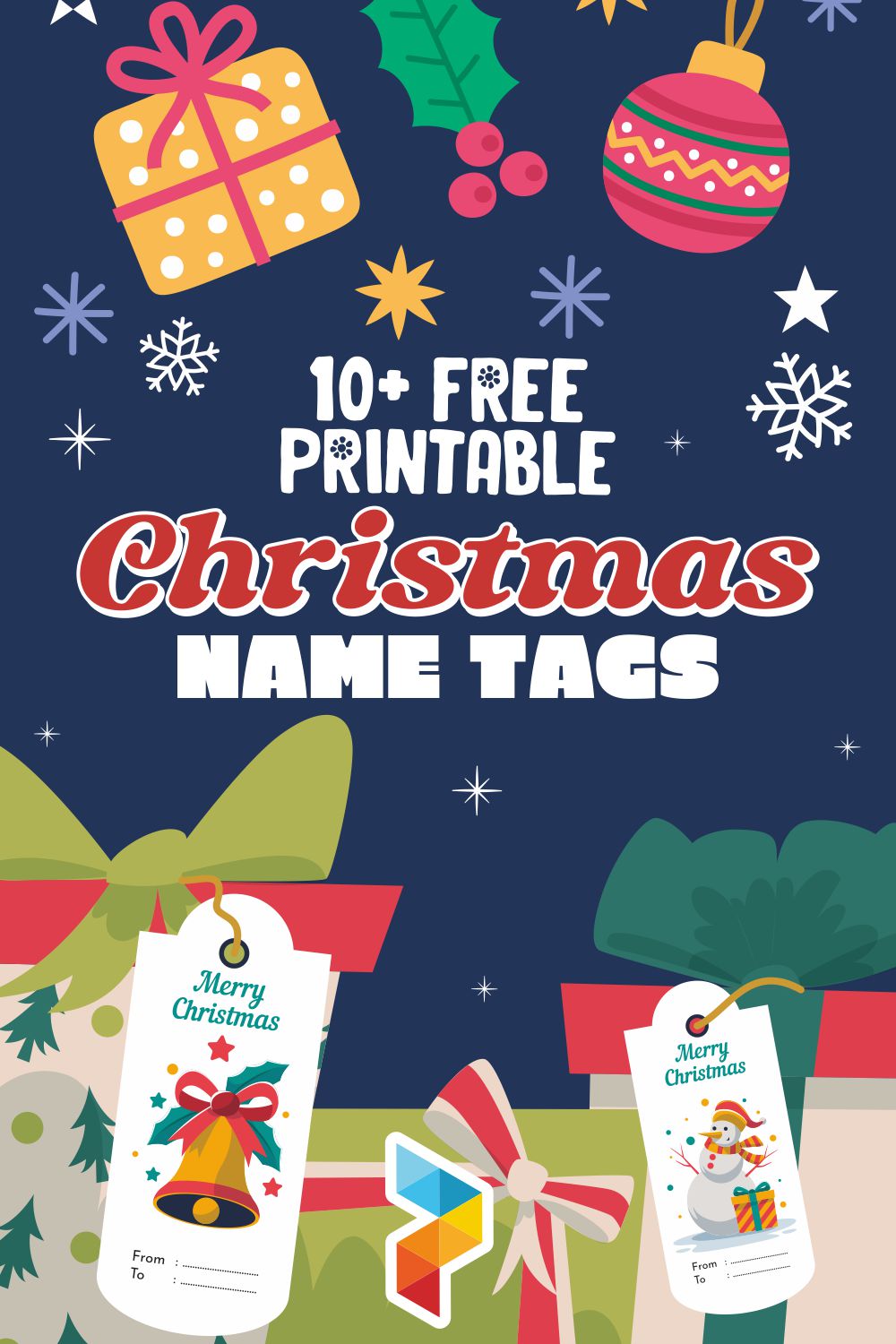 Christmas Name Tags