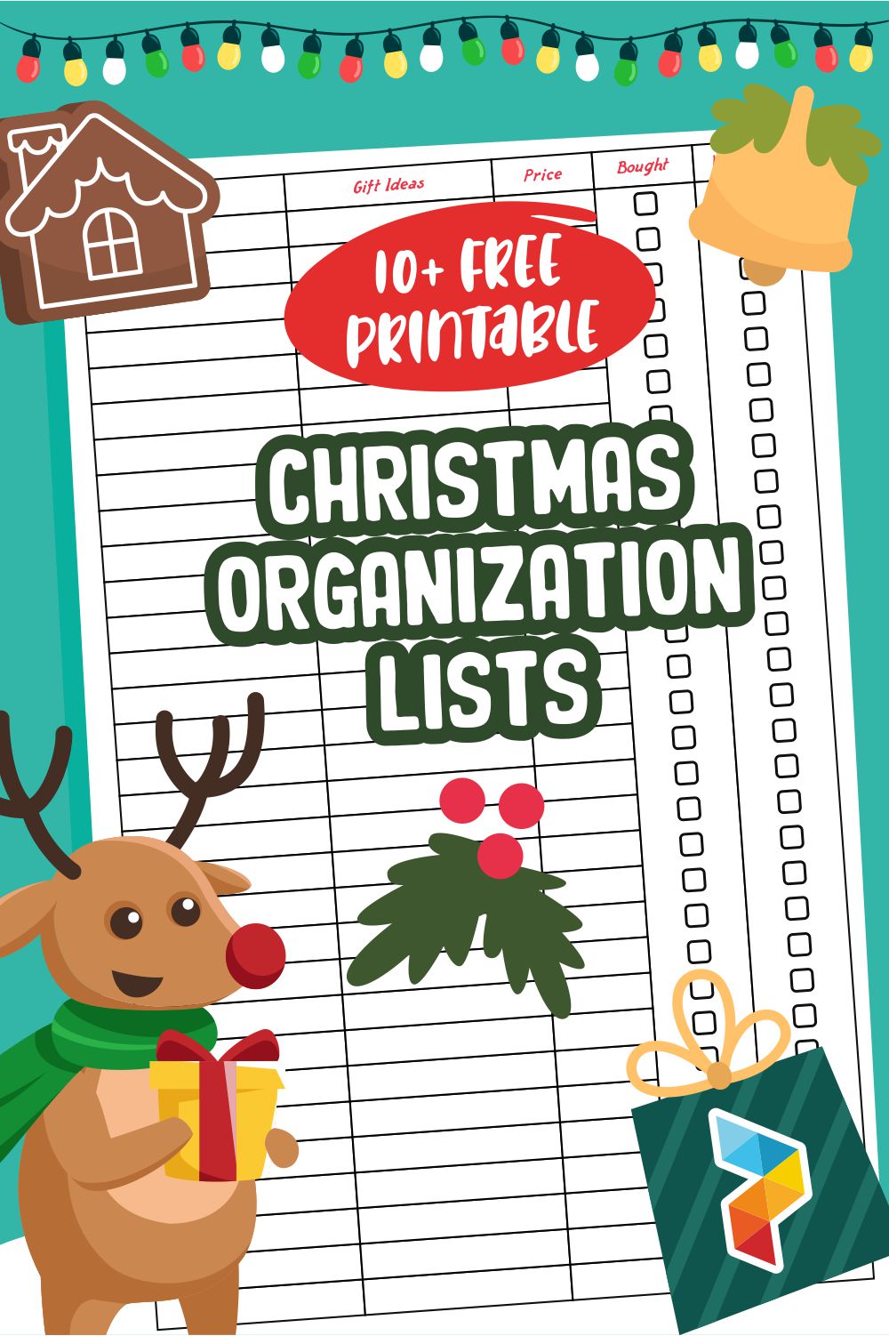 Christmas Organization Lists