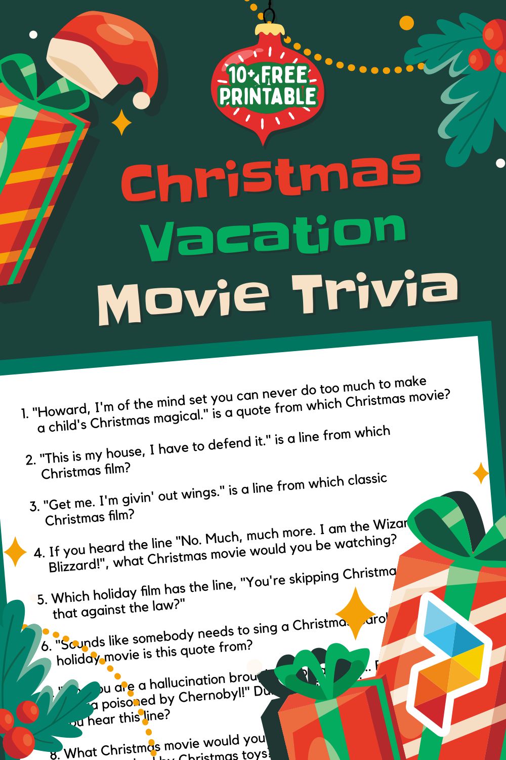 Christmas Vacation Movie Trivia