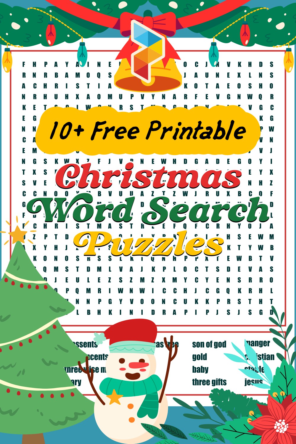 Christmas Word Search Puzzles