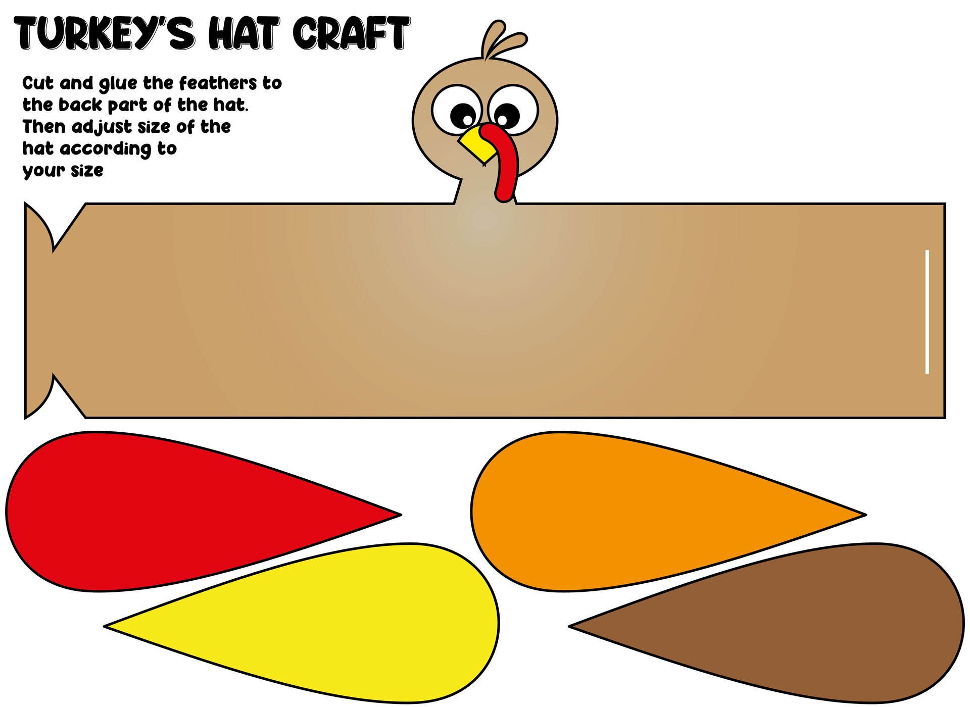 Creative Printable Thanksgiving Crafts for Children