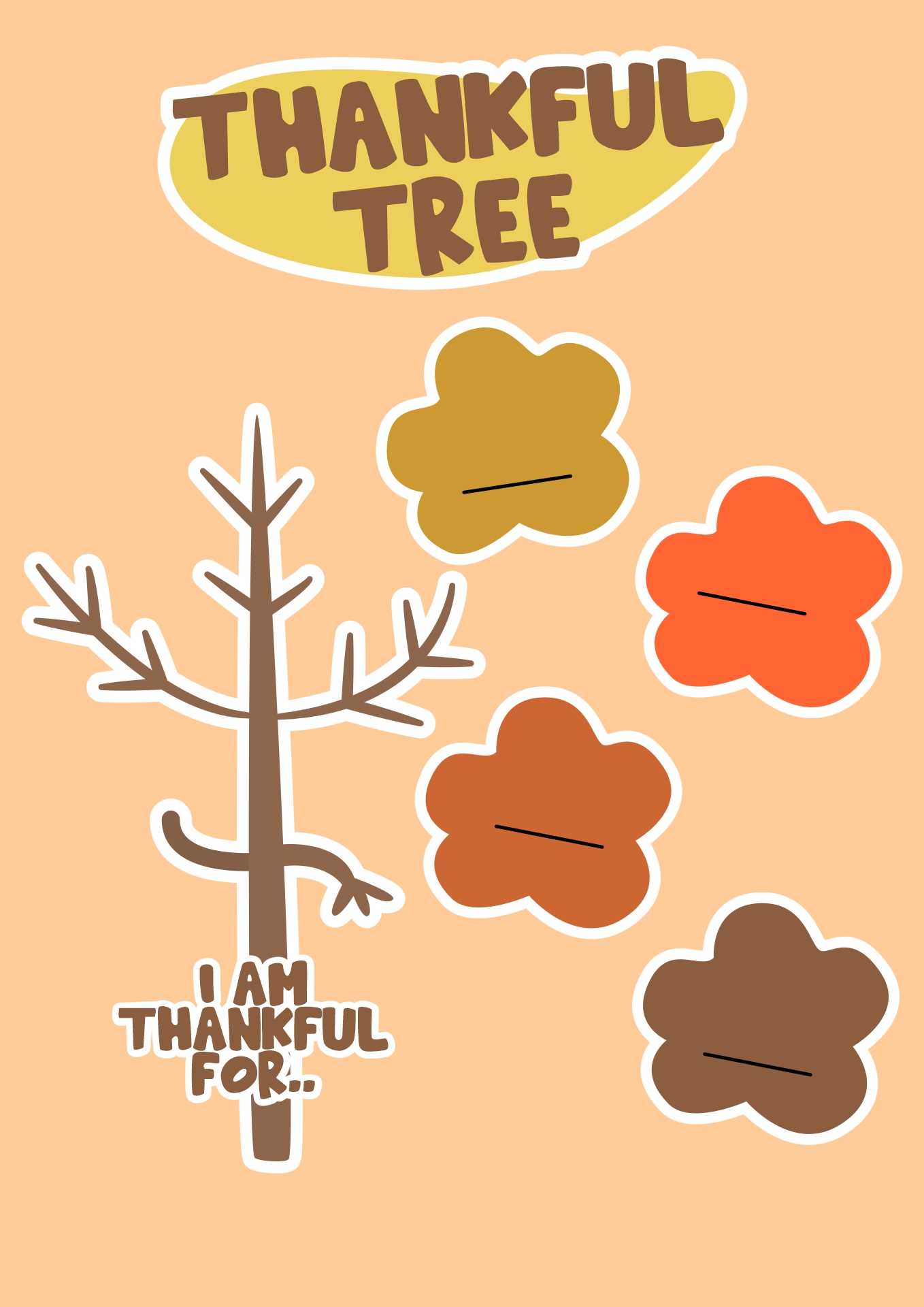 Easy Thanksgiving Craft Templates