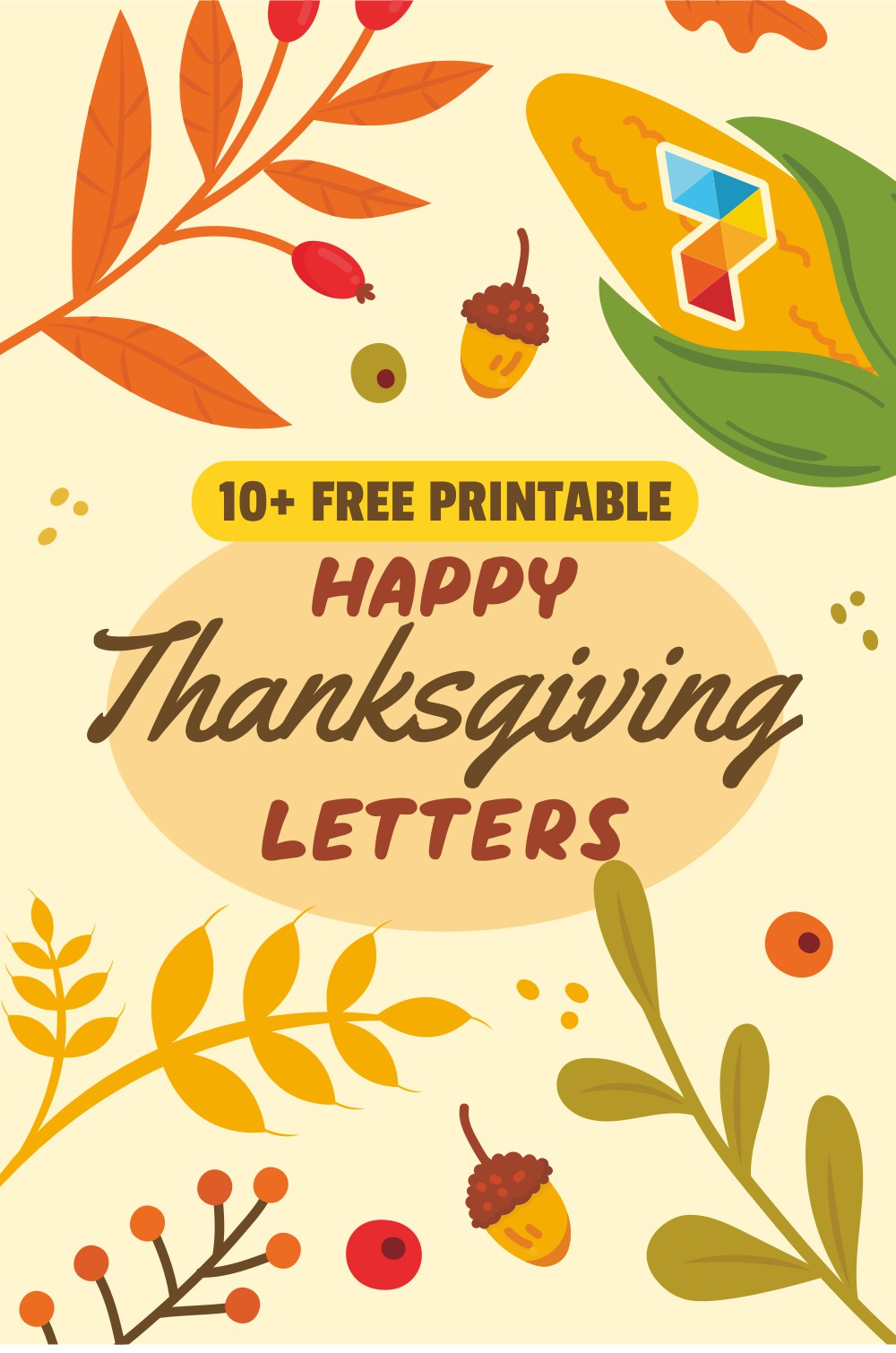 Happy Thanksgiving  Letters