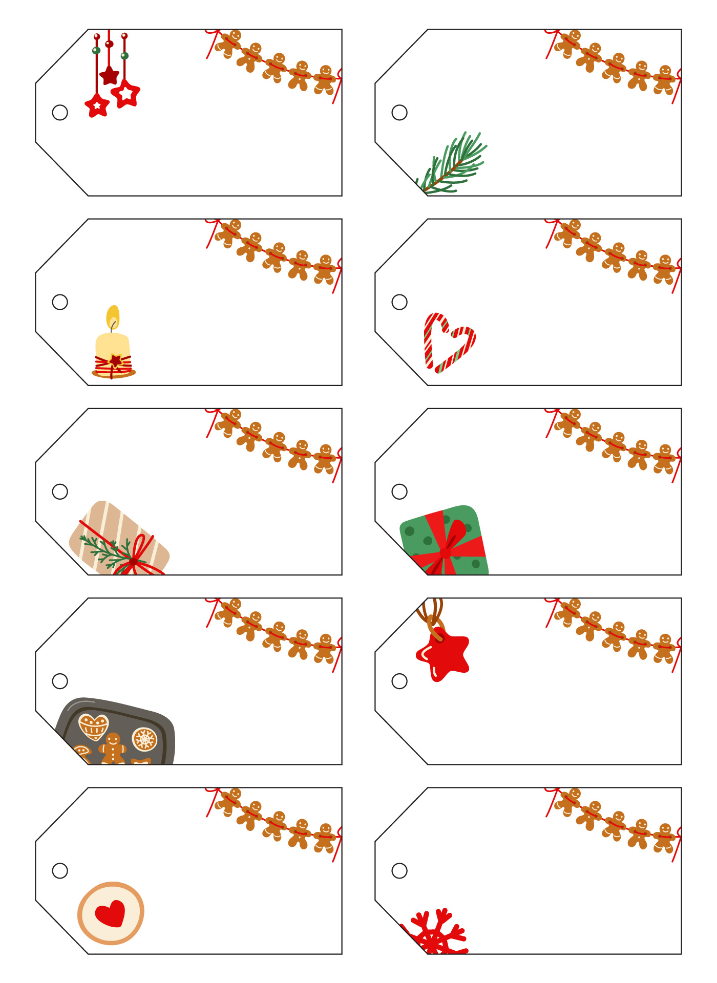 Holiday Gift Tags Printable Ideas Pinterest