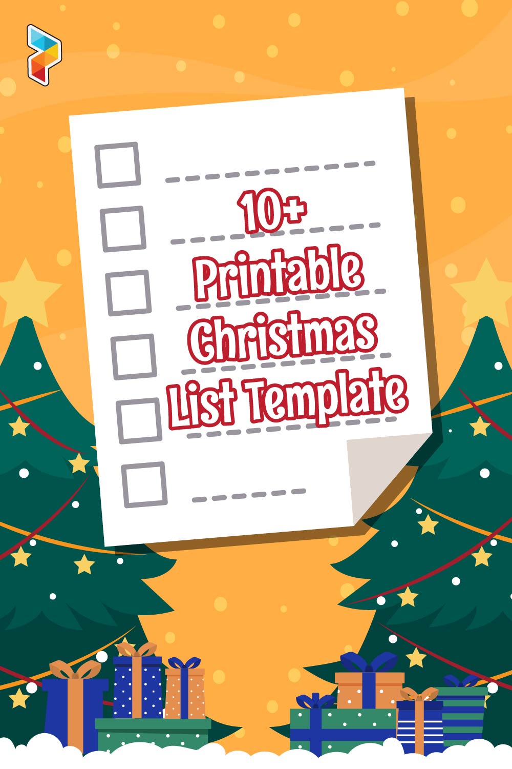 Christmas List Template