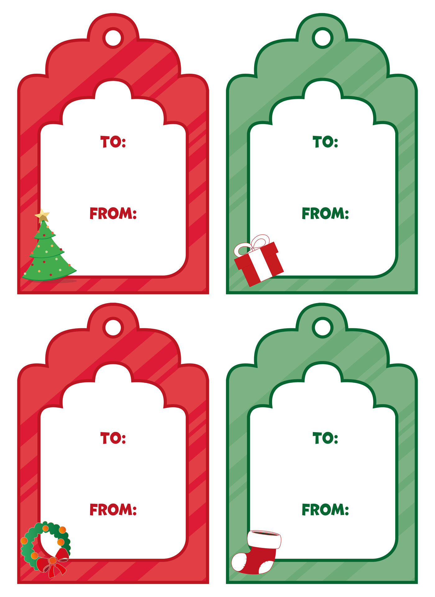 Printable Christmas Gift Tags