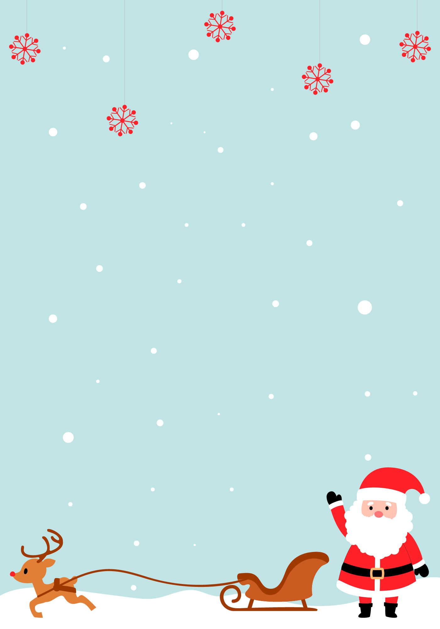 Santa Claus Christmas Letterhead Designs