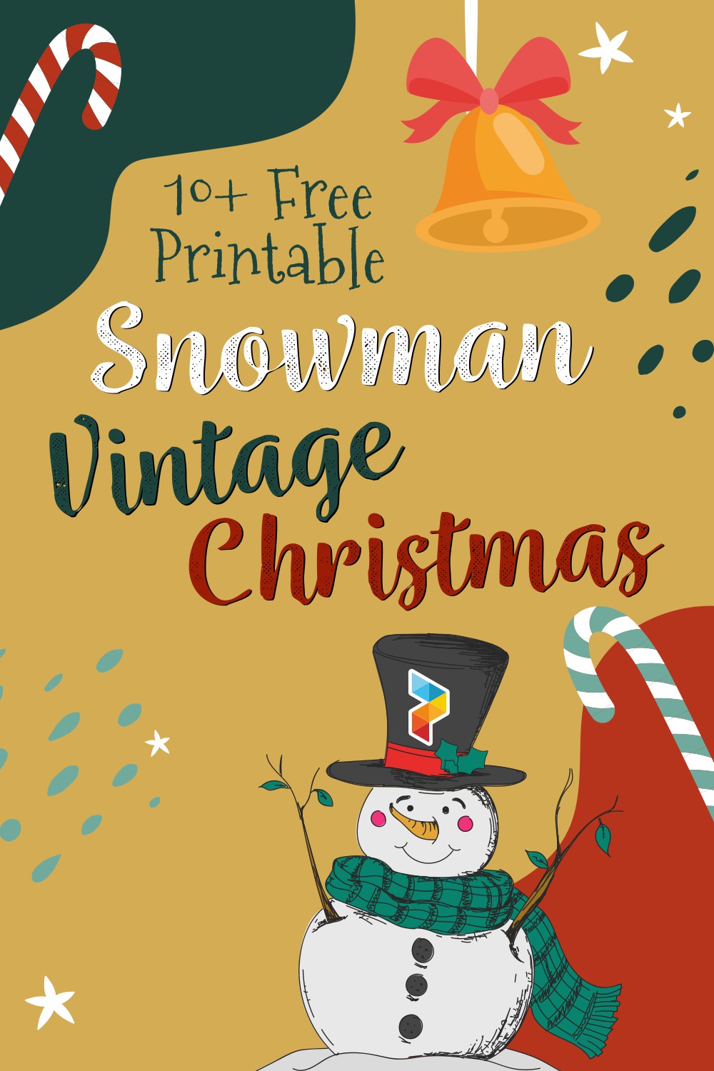 Snowman Vintage Christmas