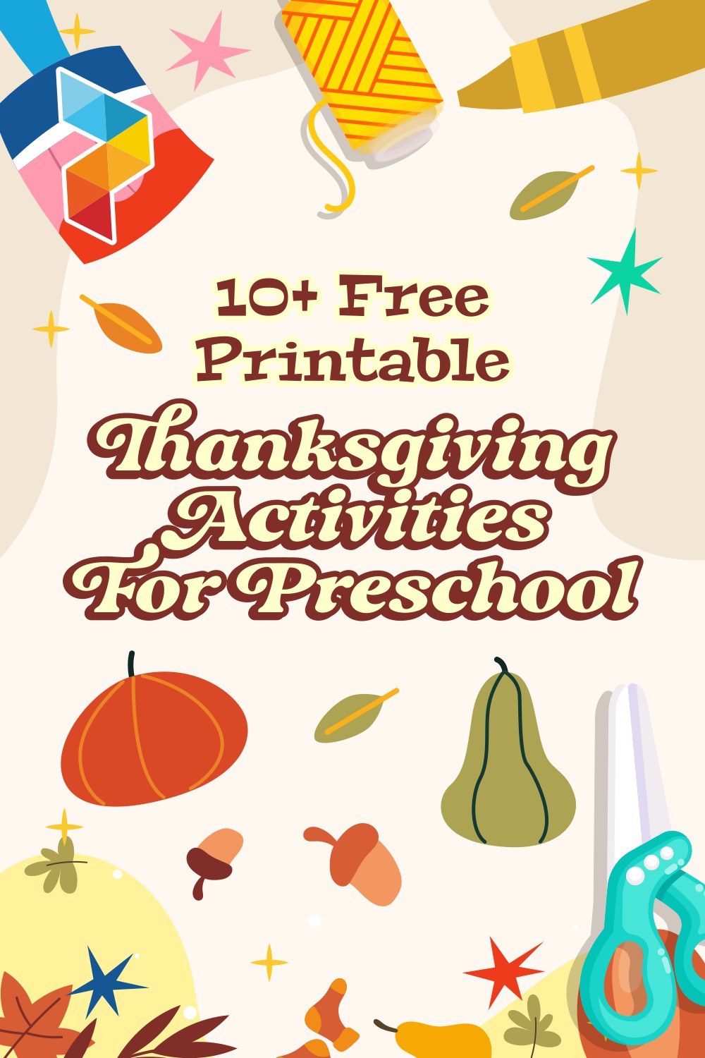 Thanksgiving Activities For Preschool